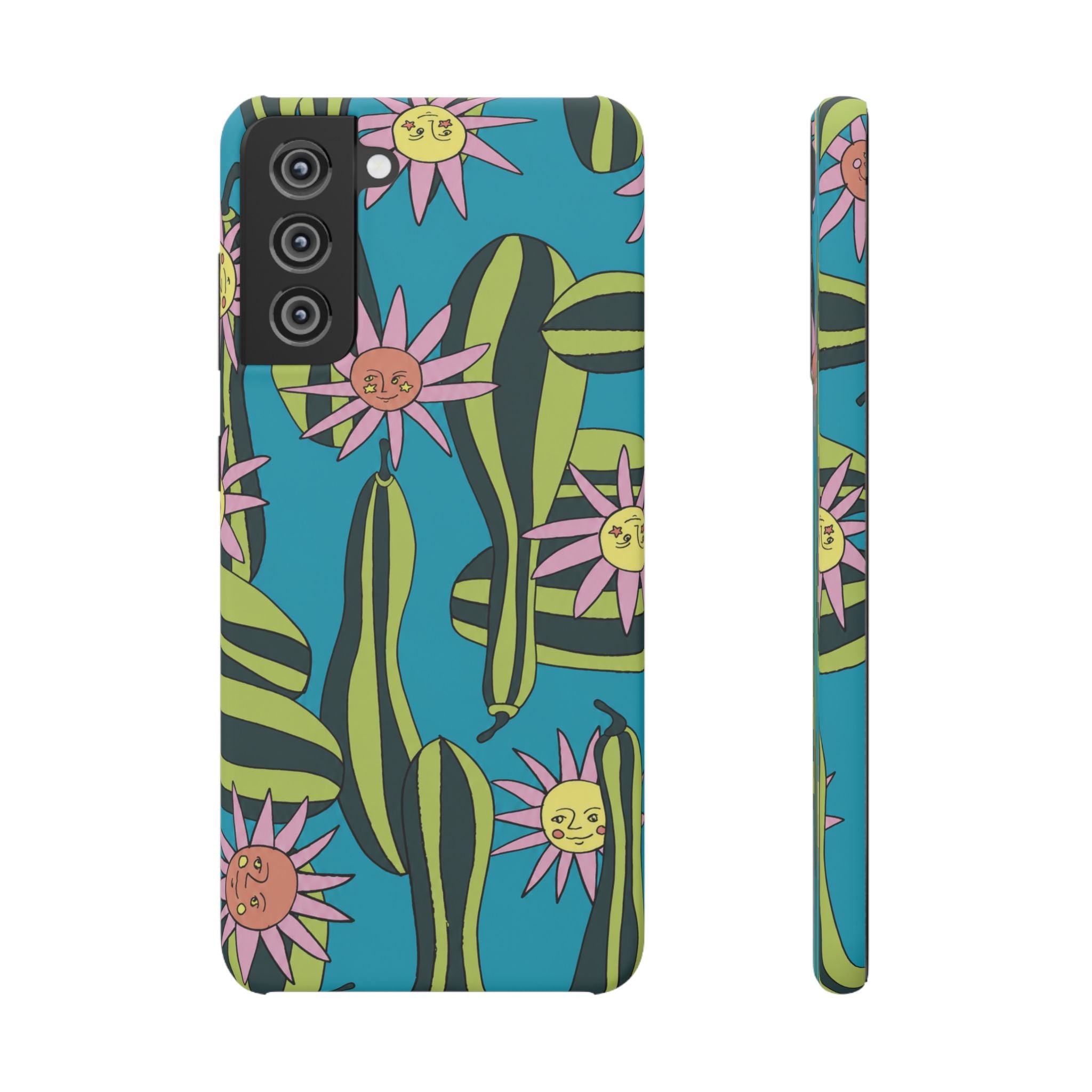 Whimsical Floral Garden Phone Case