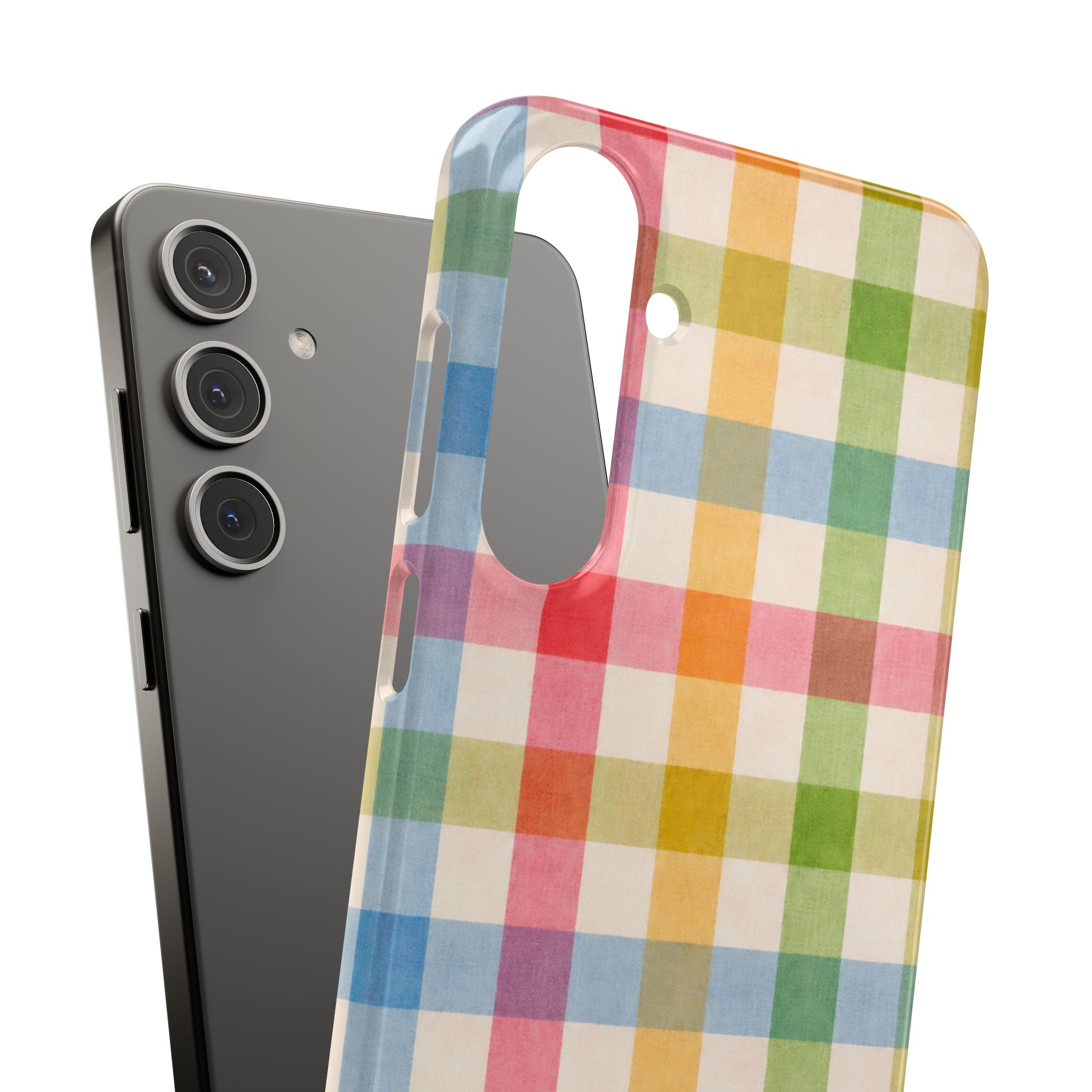 Pastel Plaid Phone Case