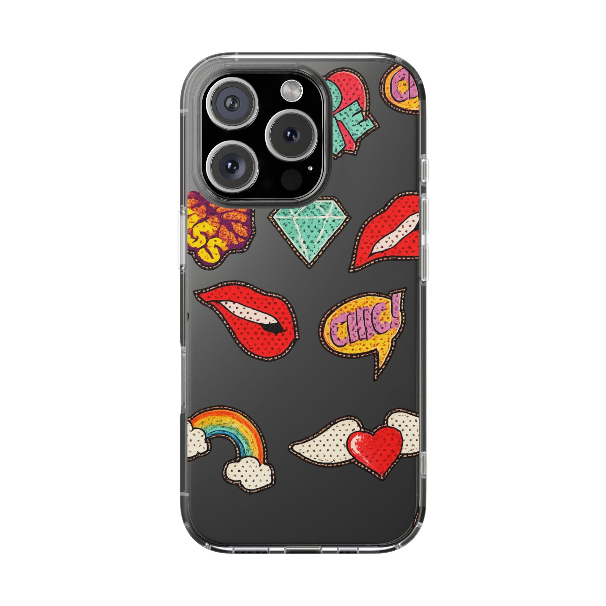 Clear Impact-Resistant Cases