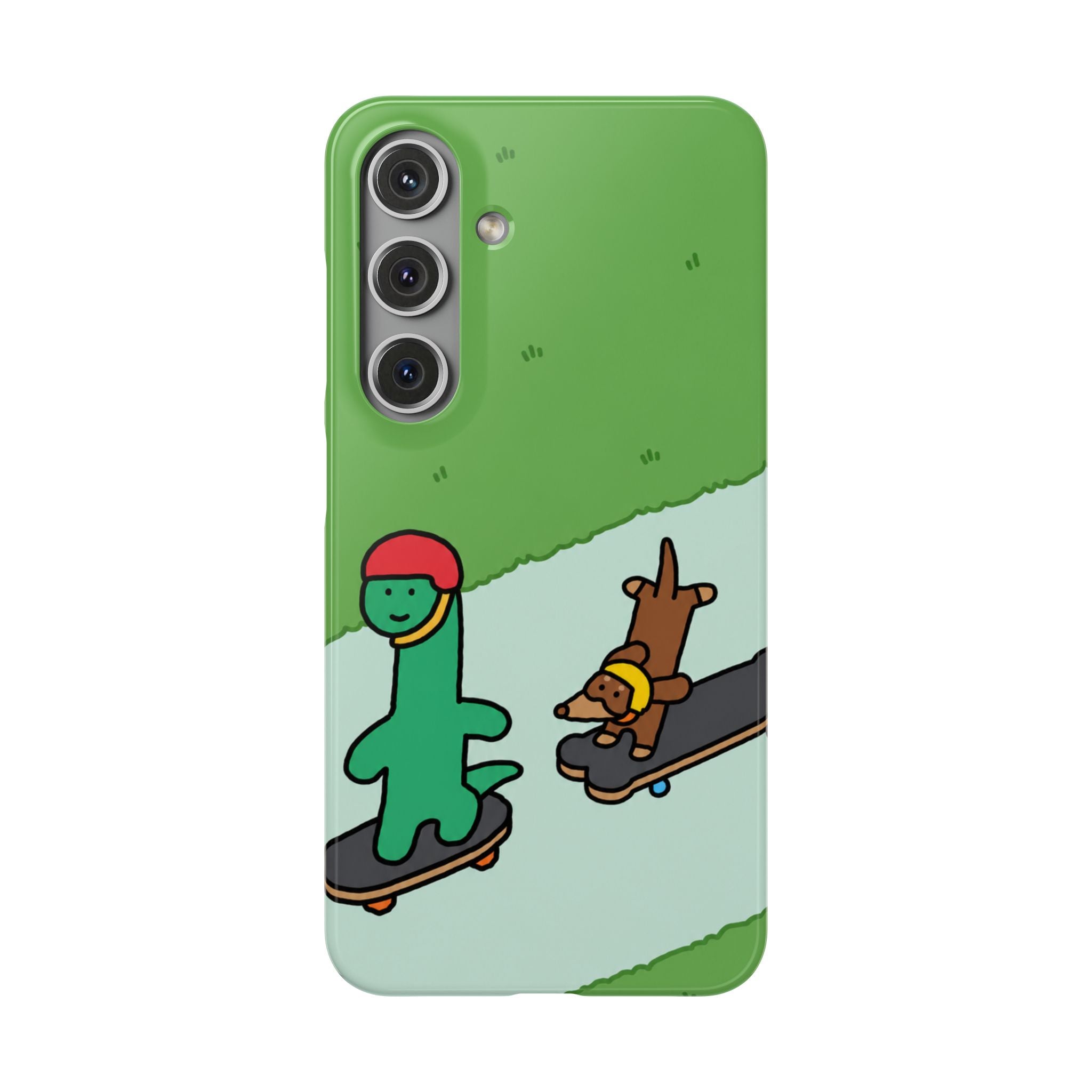 Skater Dino Phone Case