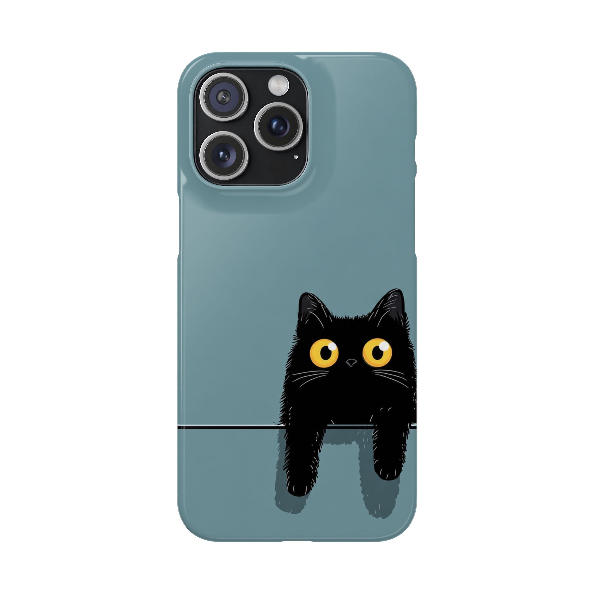 Cute Black Cat Phone Case