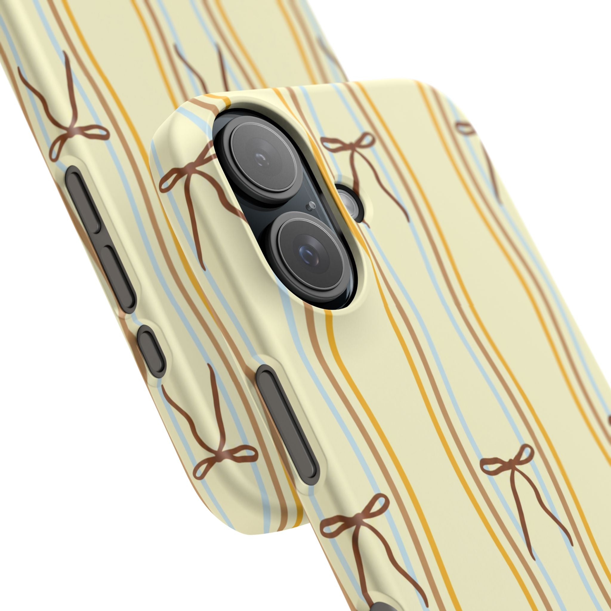 Bow Stripe Phone Case