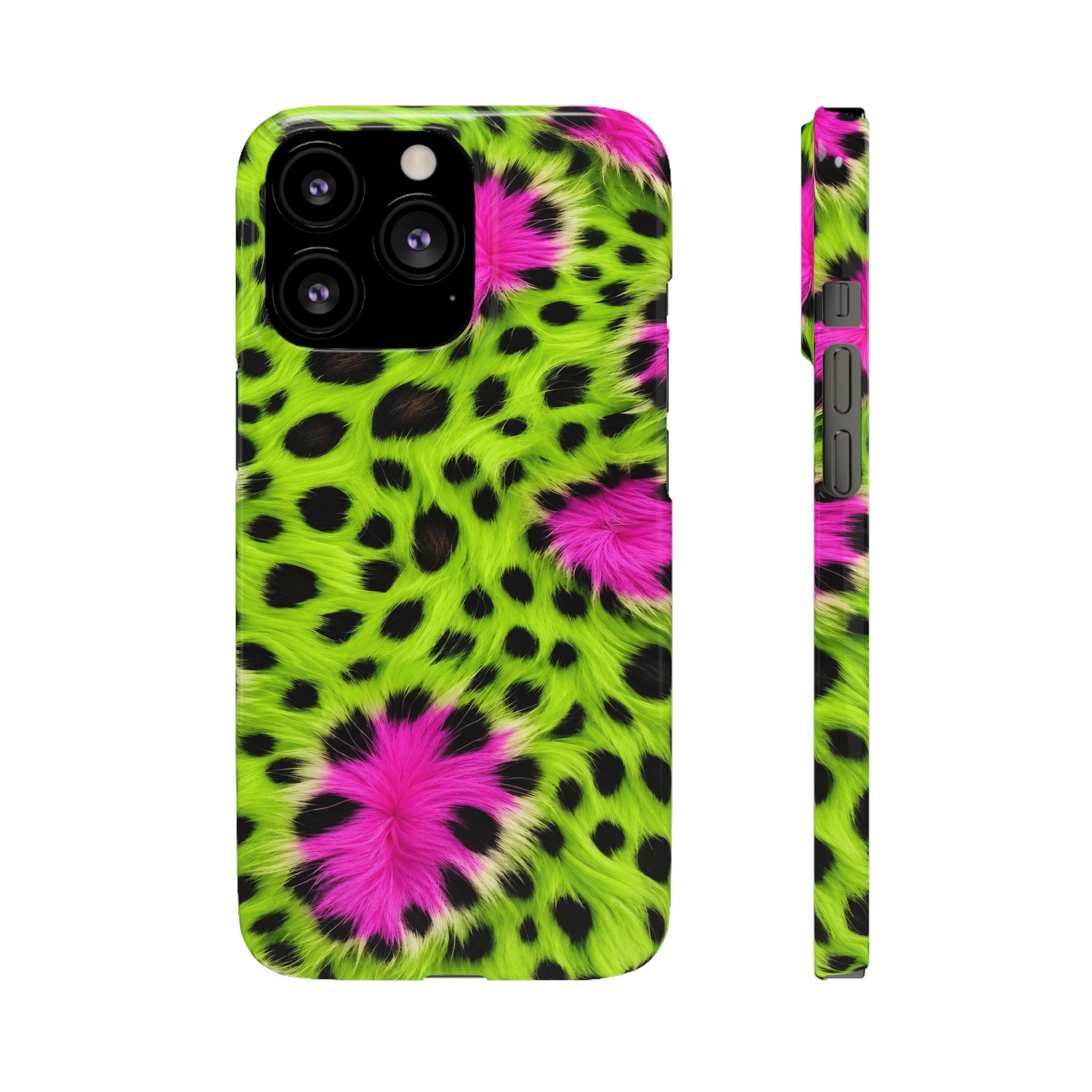 Neon Leopard Phone Case