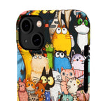 Cute Cat Pattern Phone Case