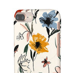 Wildflower Sketch Phone Case