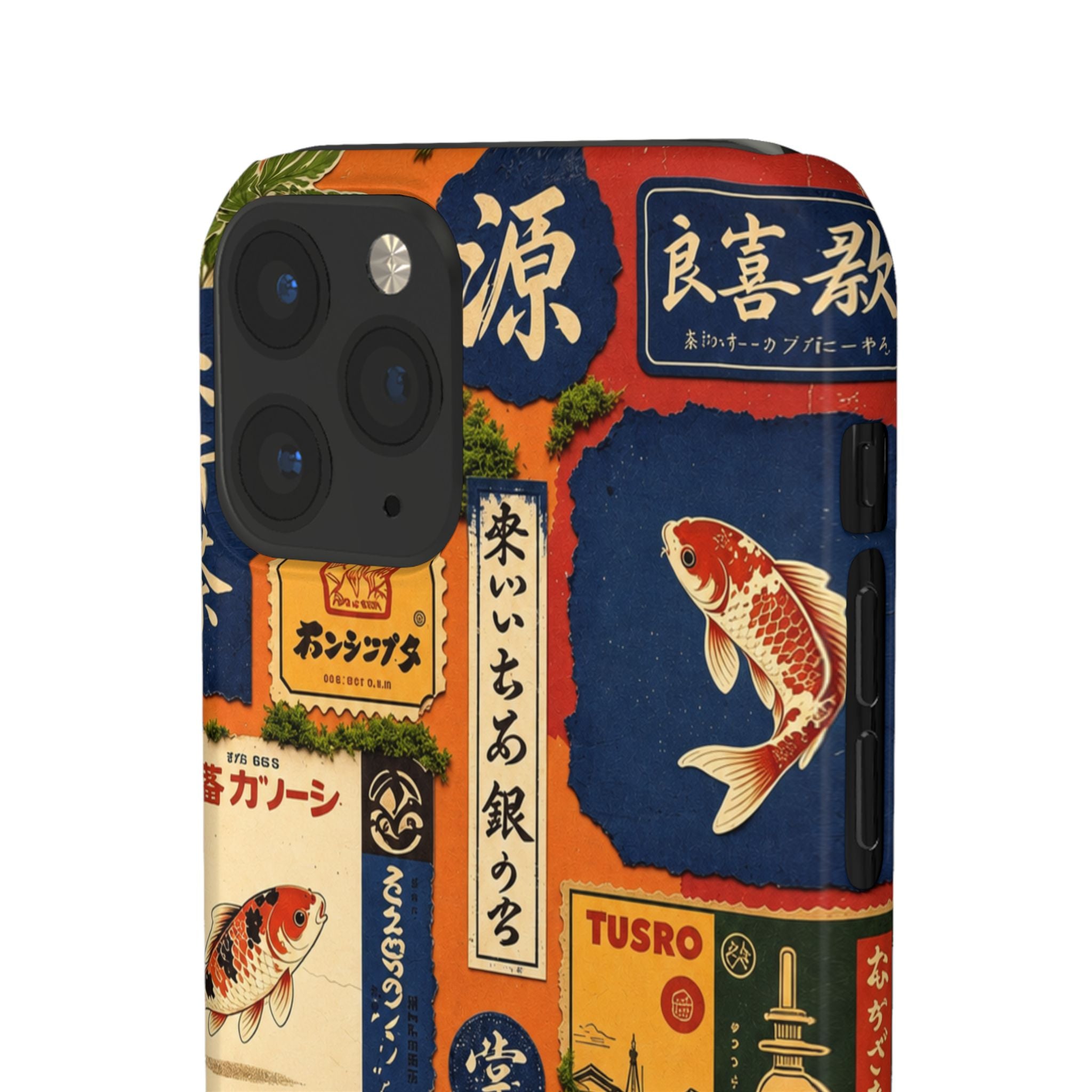 Vintage Japanese Koi Phone Case