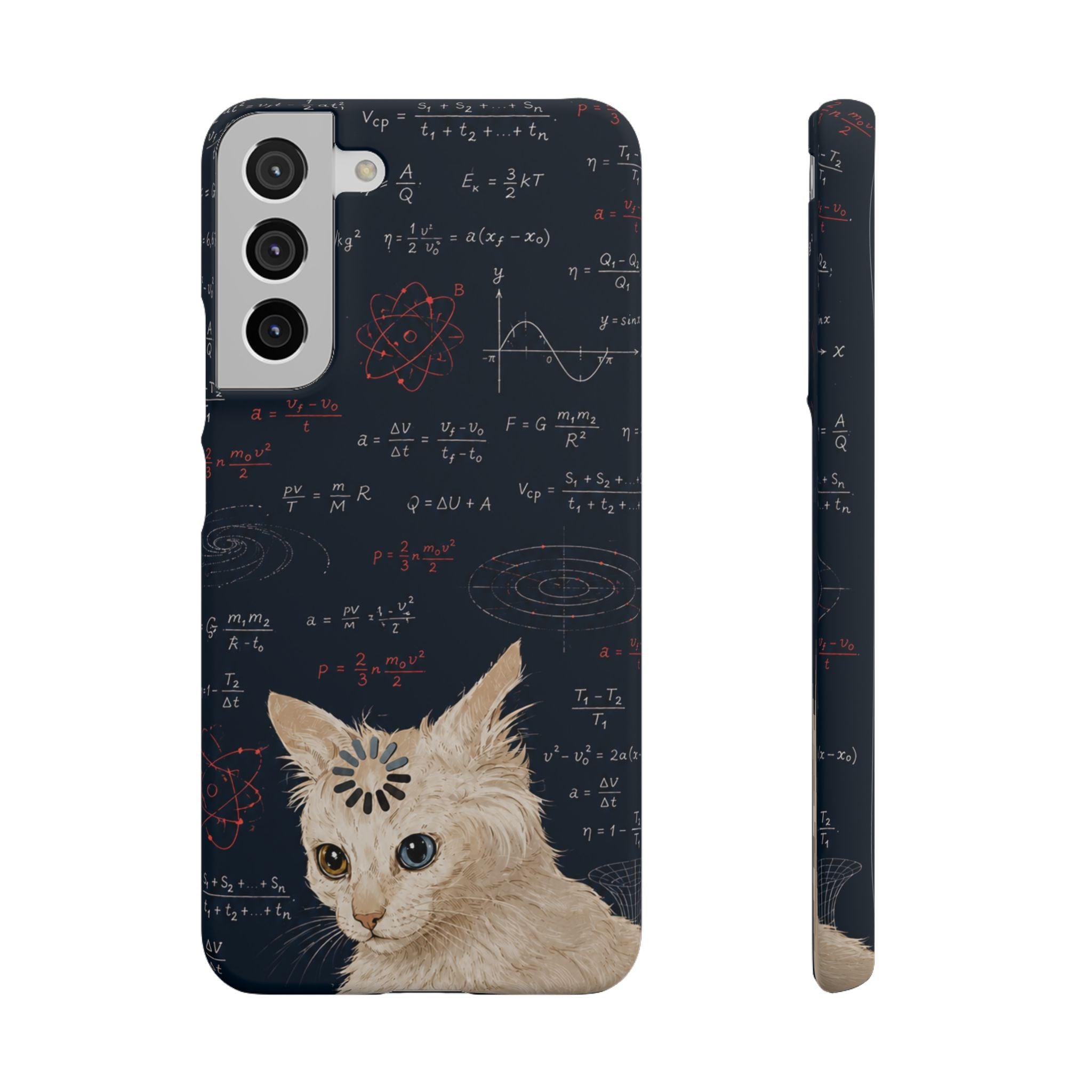 Quantum Kitty Physics Phone Case