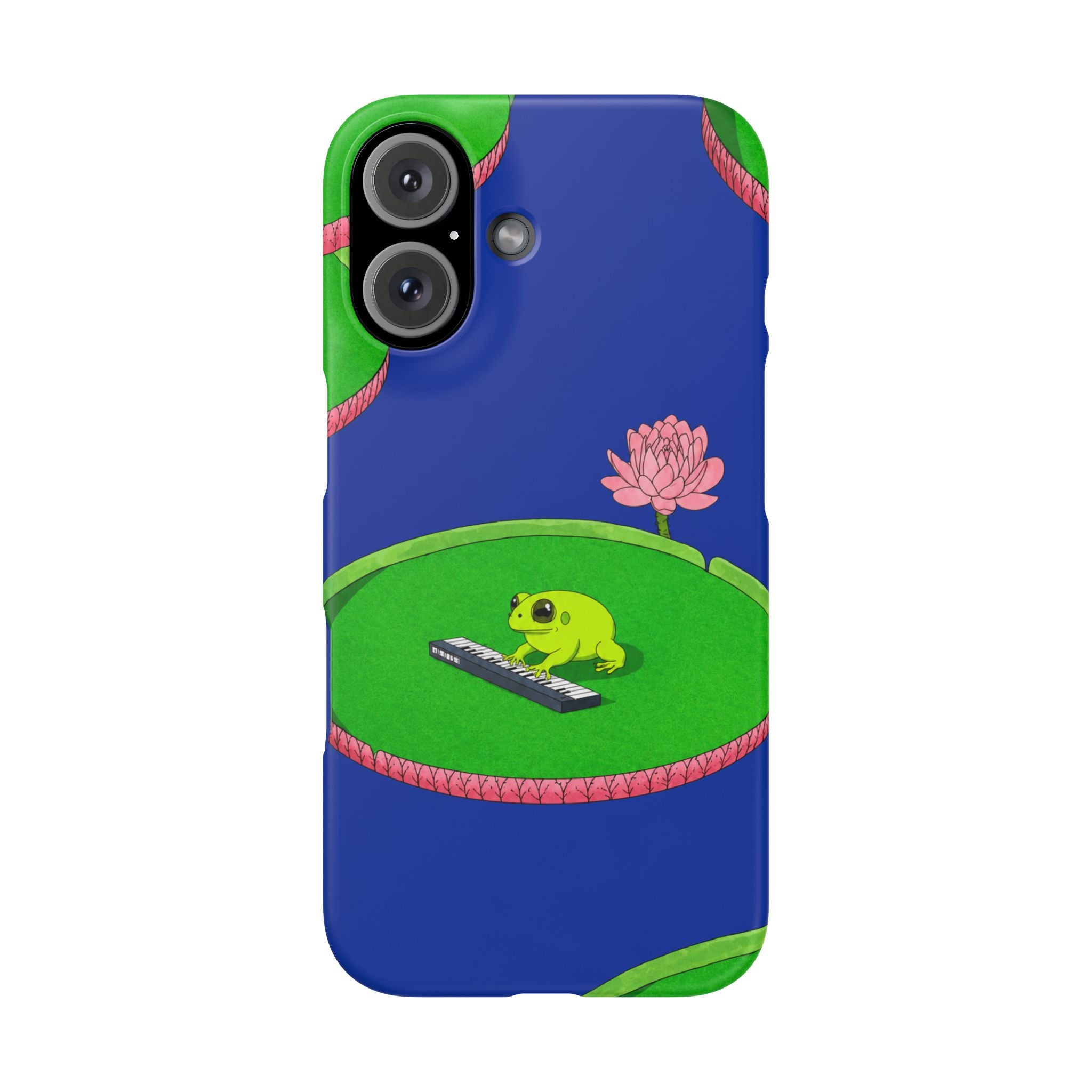 Frog Piano Phone Case