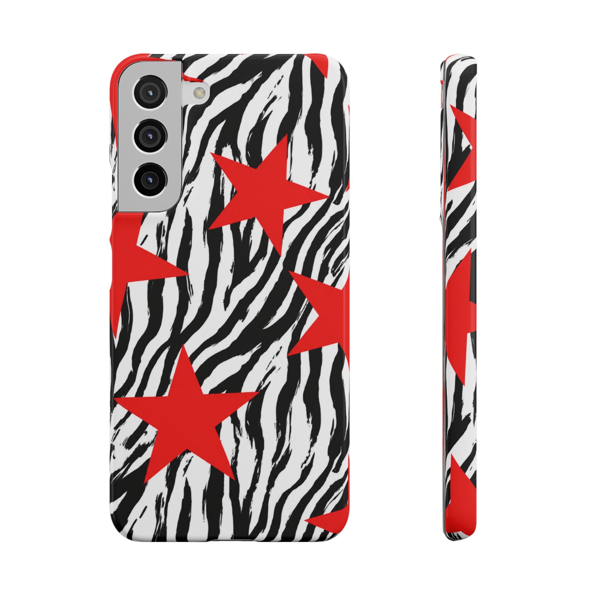 Retro Zebra Stars Phone Case