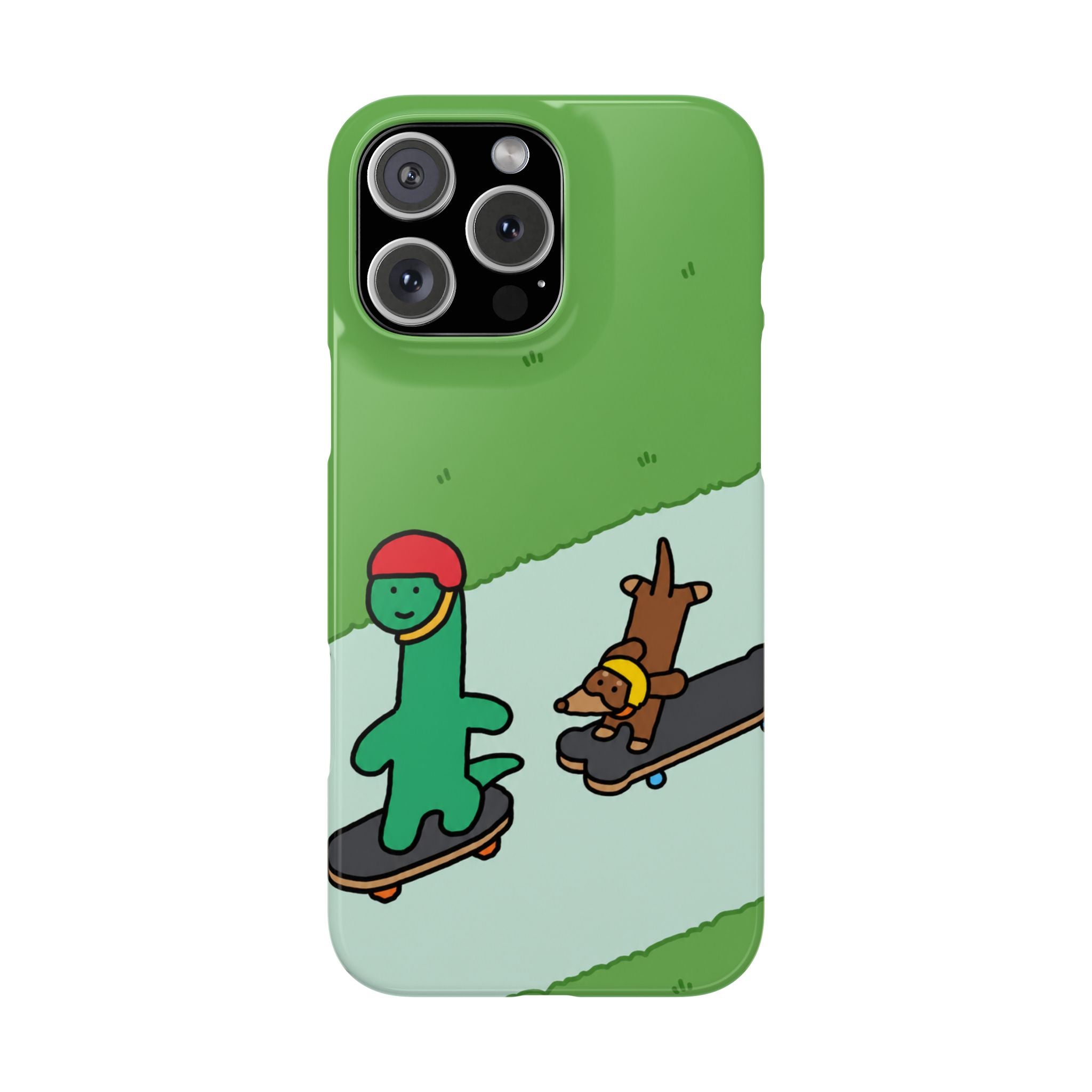 Skater Dino Phone Case