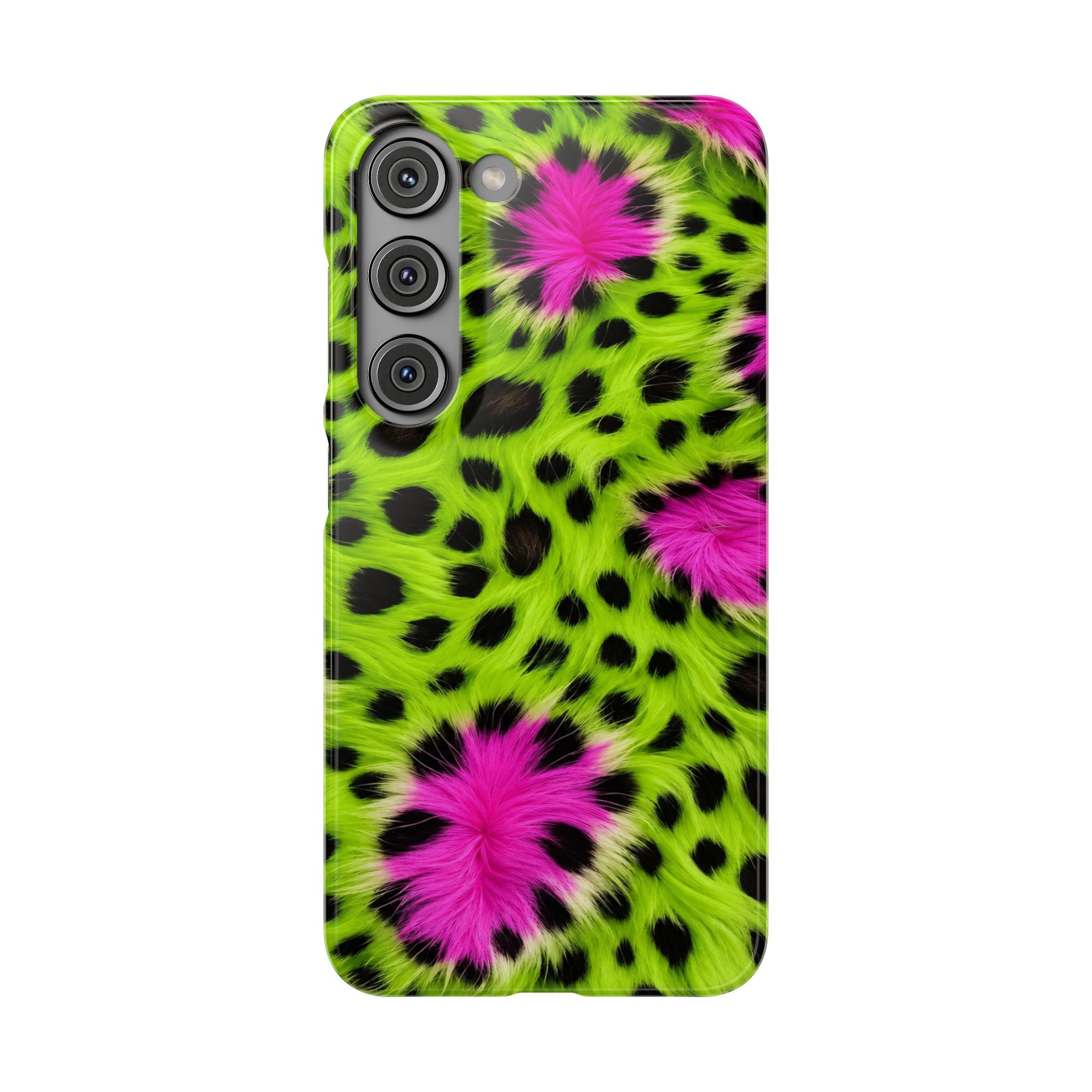 Neon Leopard Phone Case