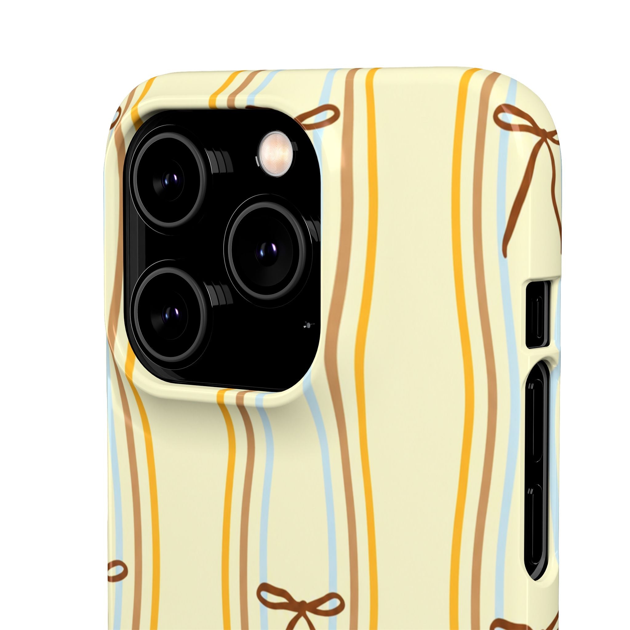 Bow Stripe Phone Case