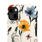 Wildflower Sketch Phone Case