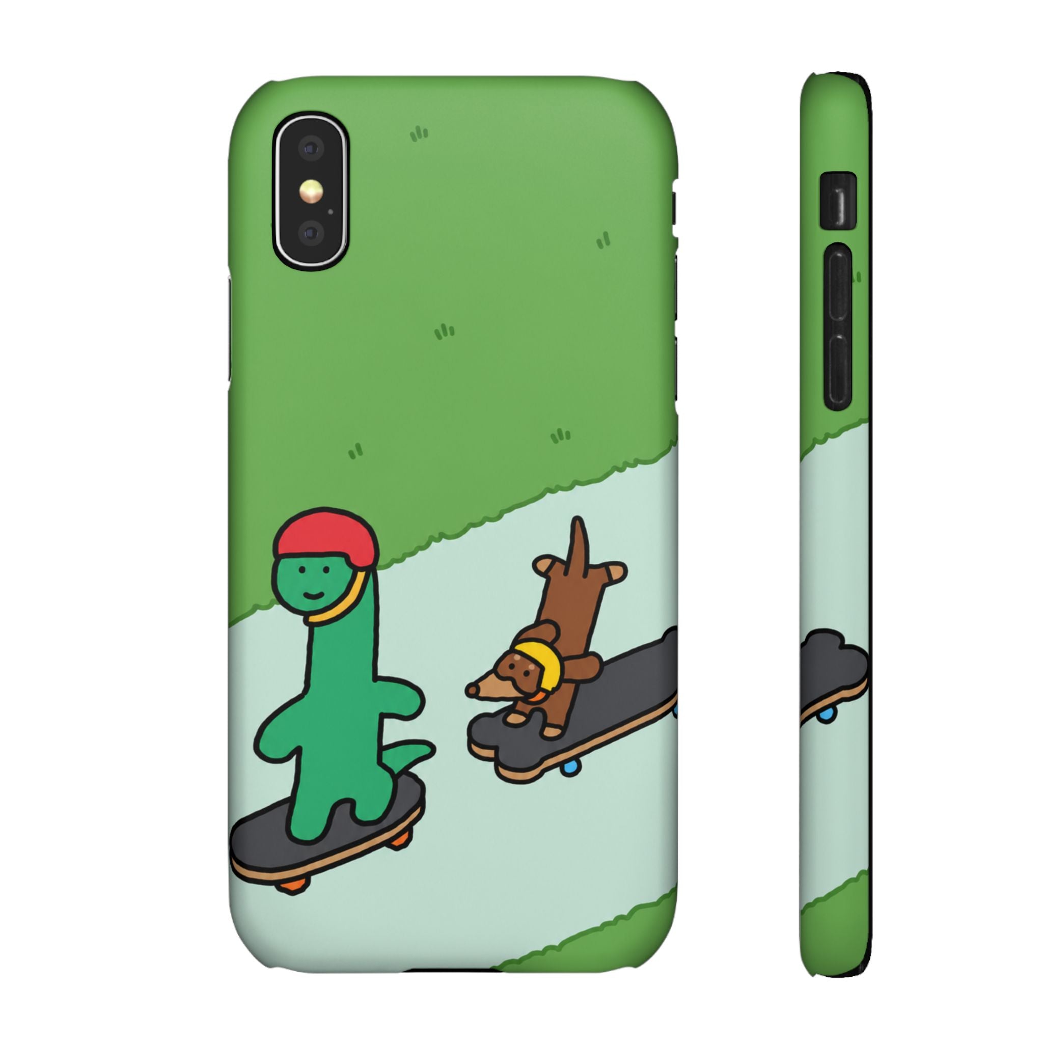 Skater Dino Phone Case
