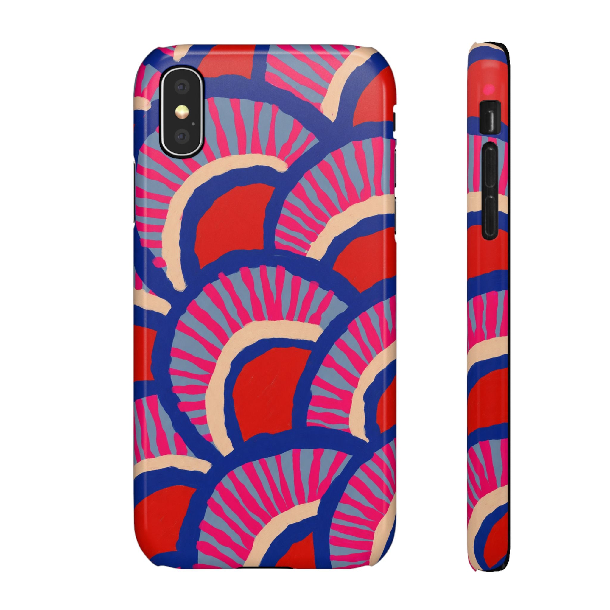 Sunburst Scallops Phone Case