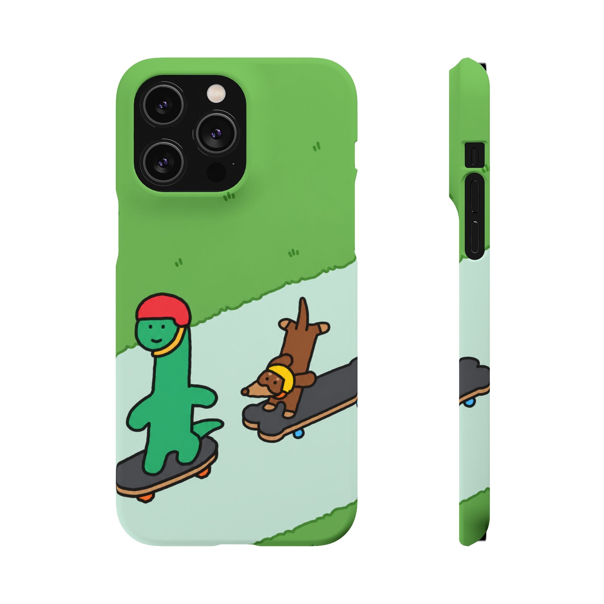 Skater Dino Phone Case