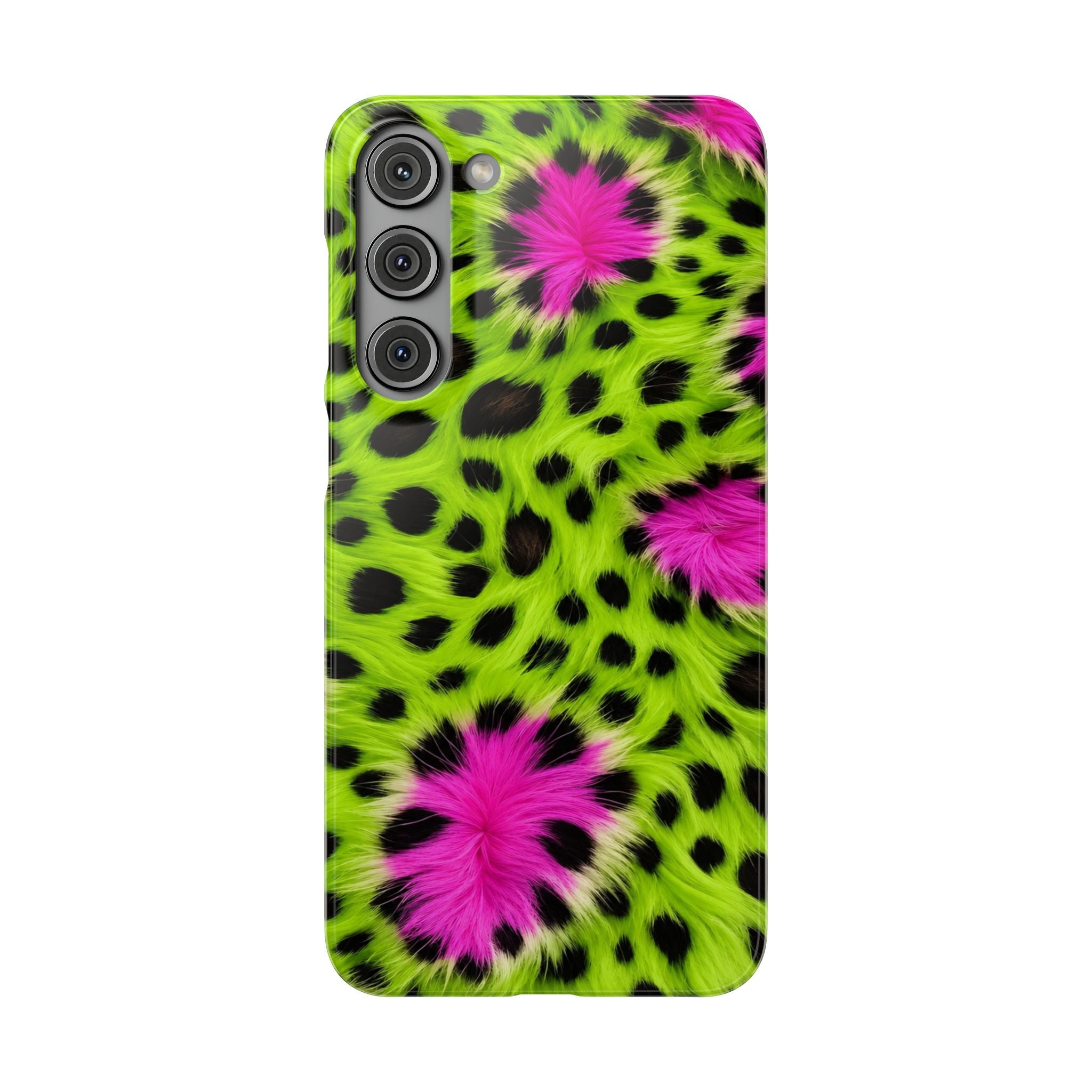 Neon Leopard Phone Case