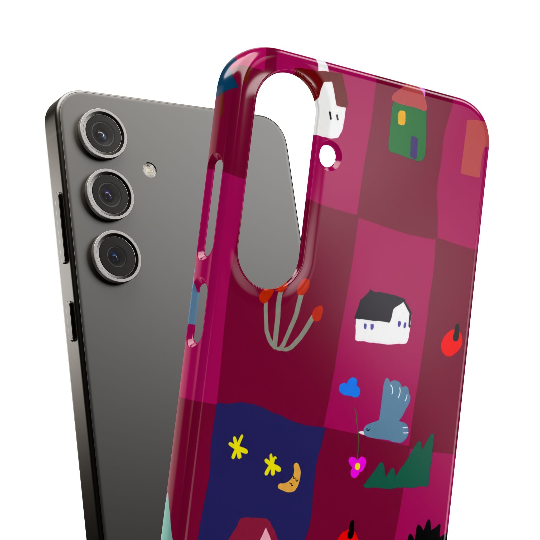 Whimsical Village Phone Case