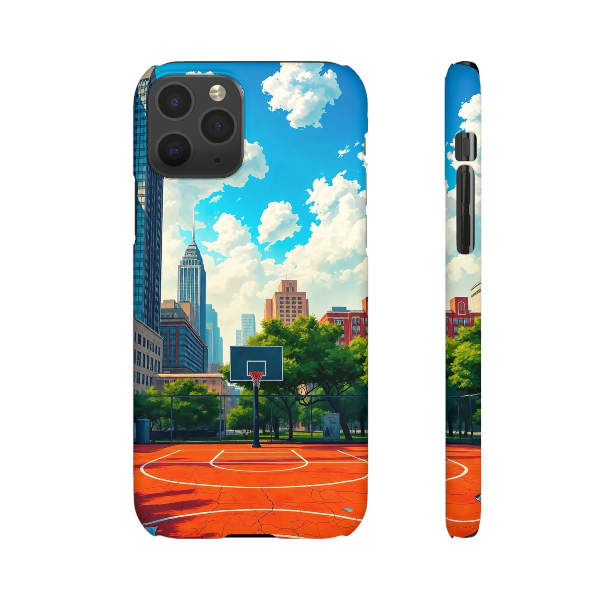 Urban Basketball Court Phone Case