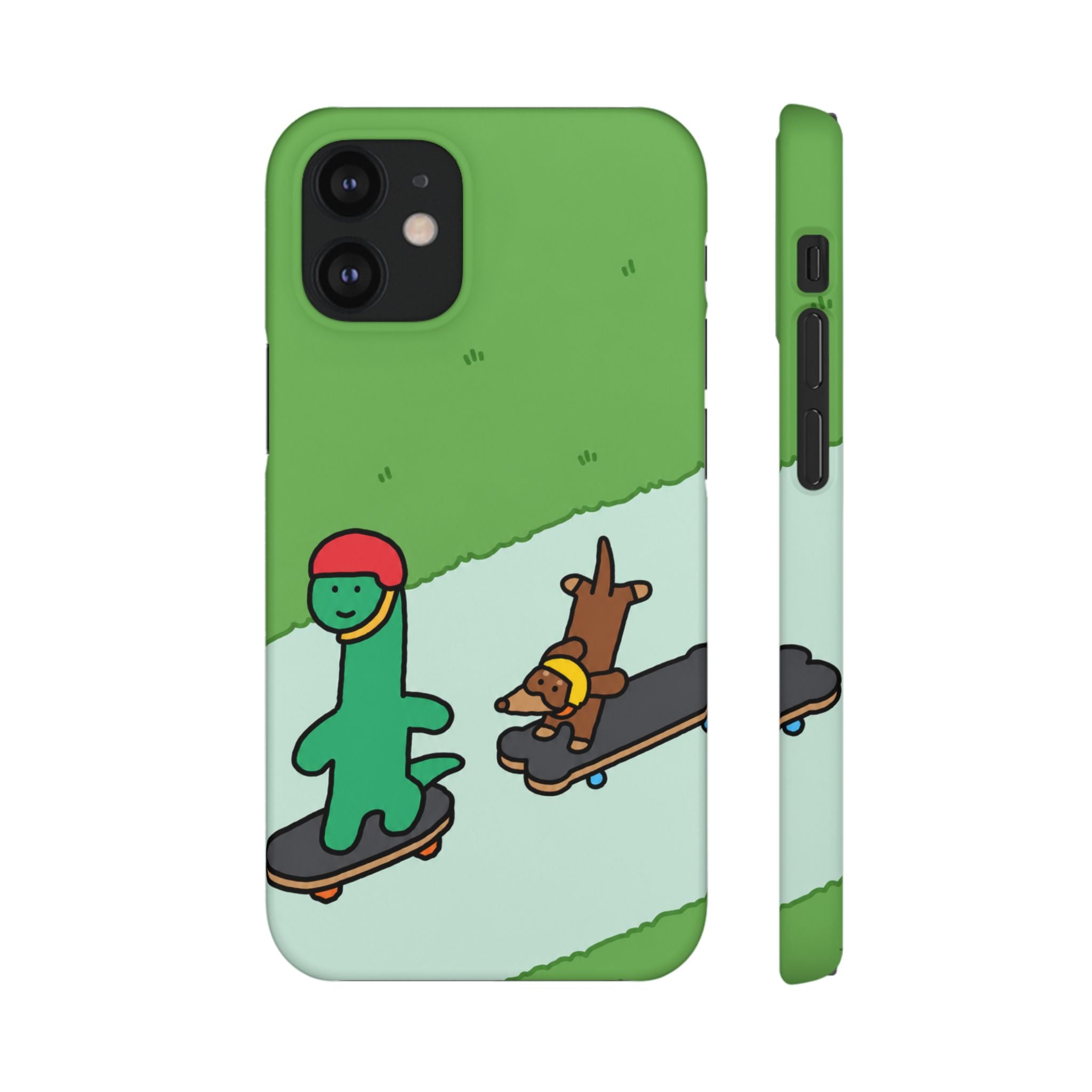 Skater Dino Phone Case