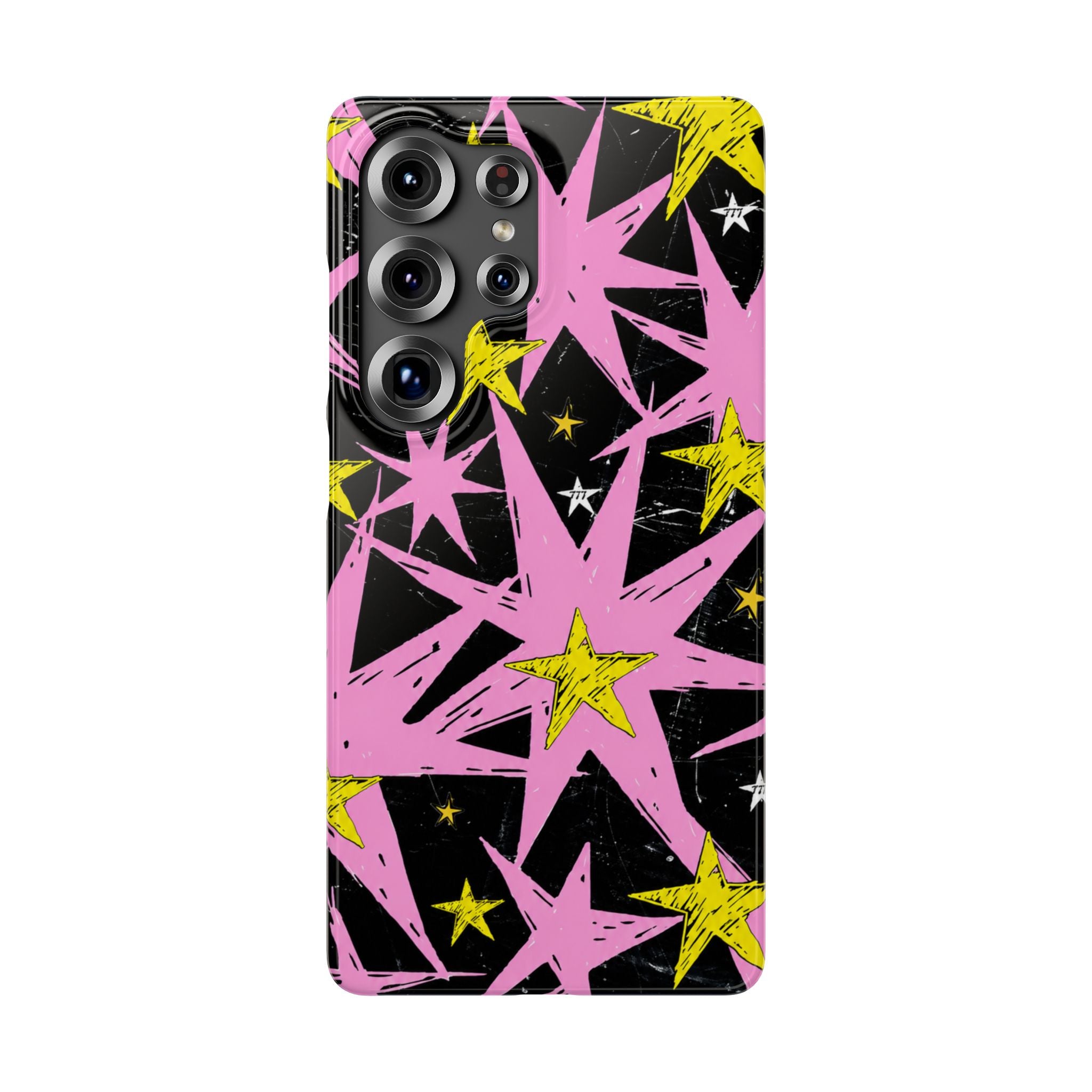 Pink Starburst Phone Case