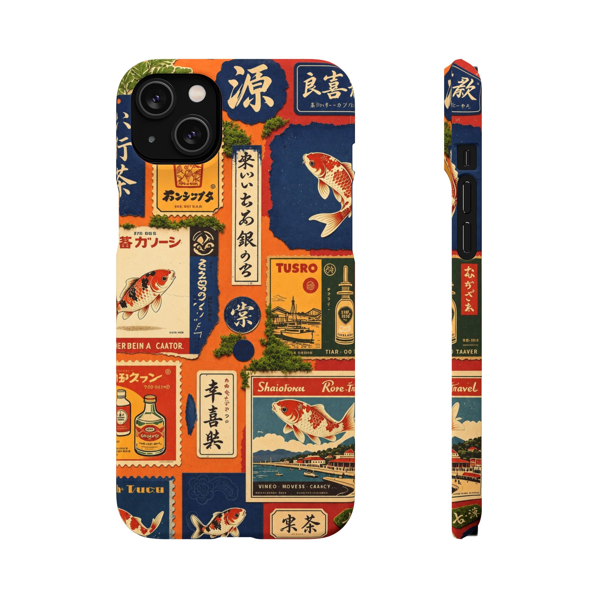 Vintage Japanese Koi Phone Case