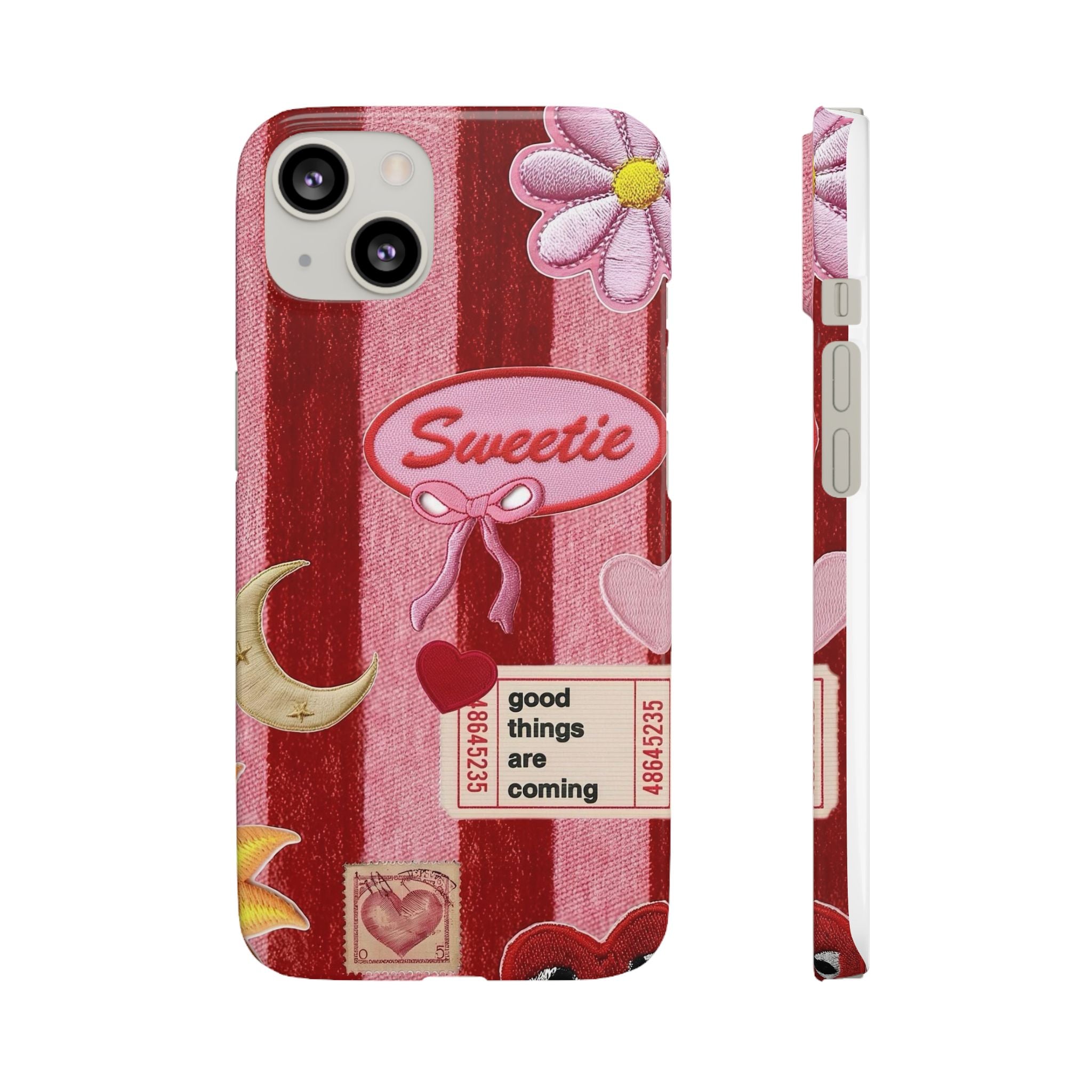 Coquette Patch Phone Case