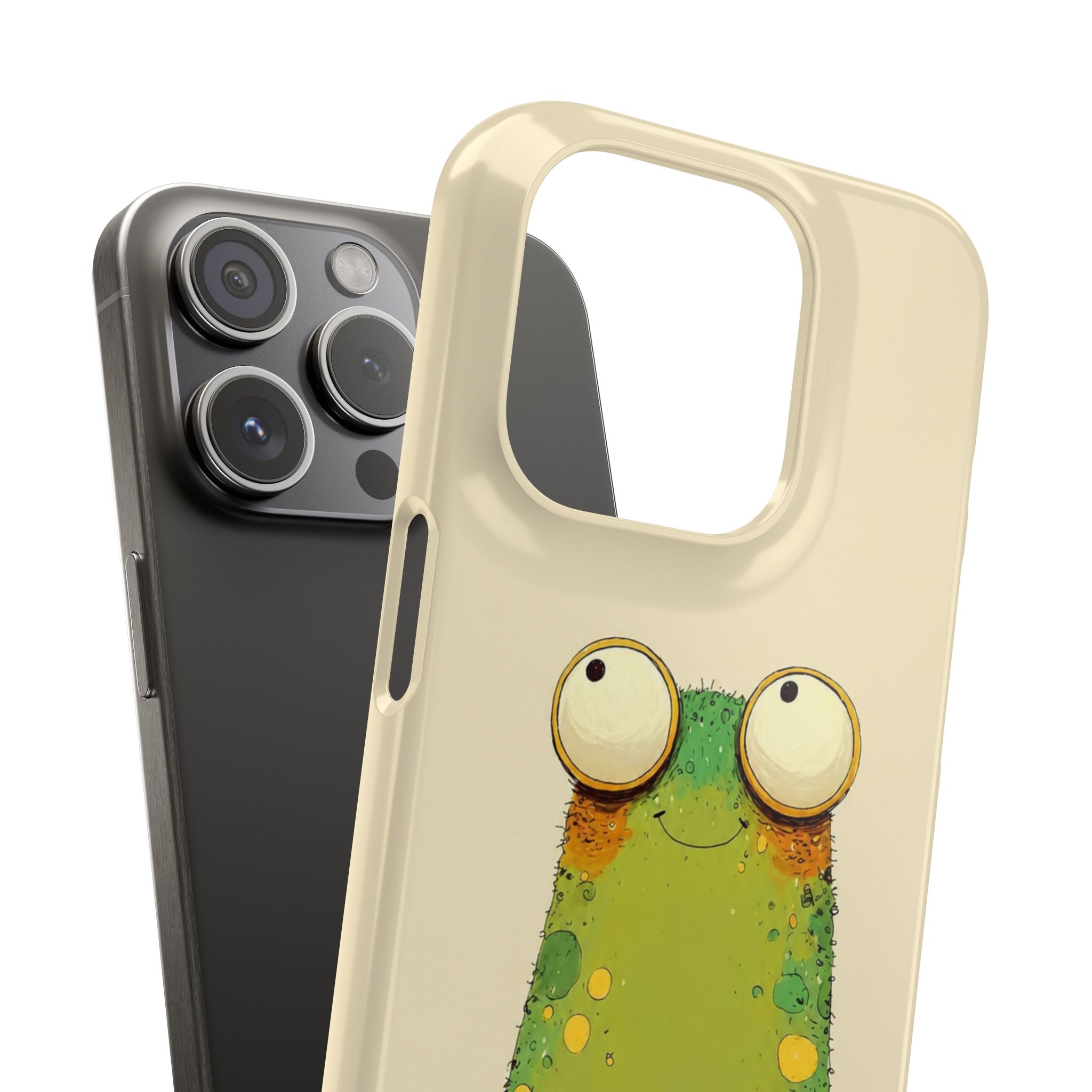 Cute Big Eyes Frog Phone Case
