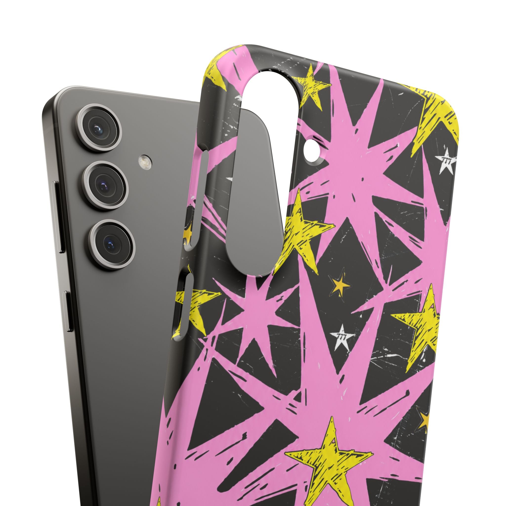 Pink Starburst Phone Case