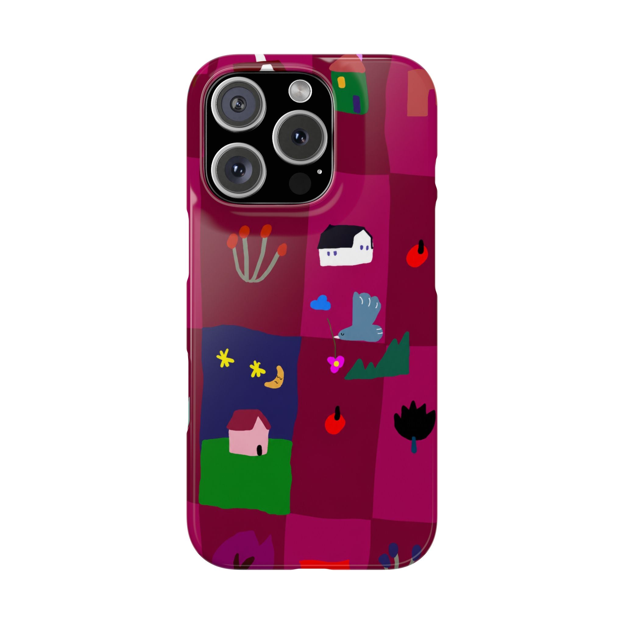 Whimsical Village Phone Case