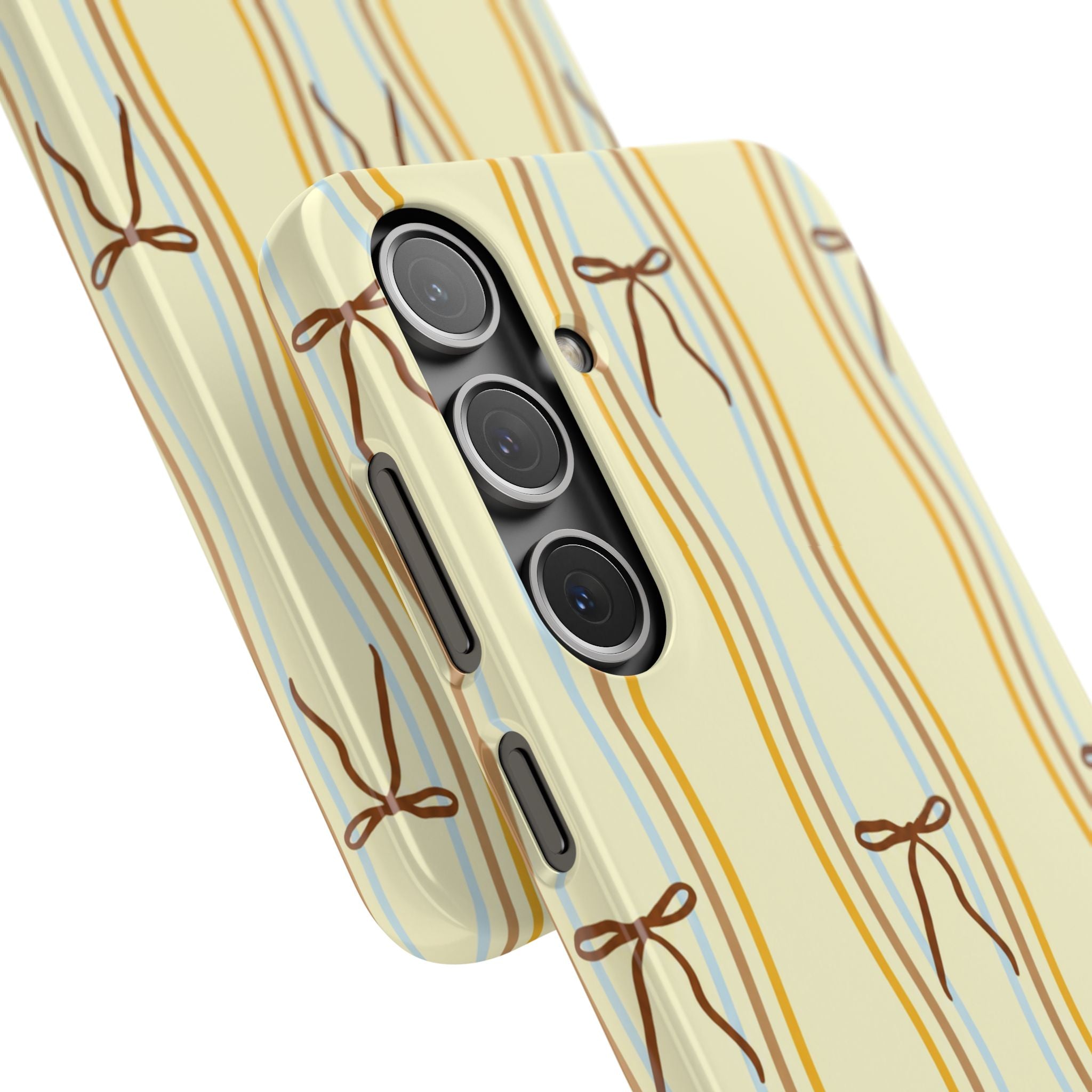 Bow Stripe Phone Case