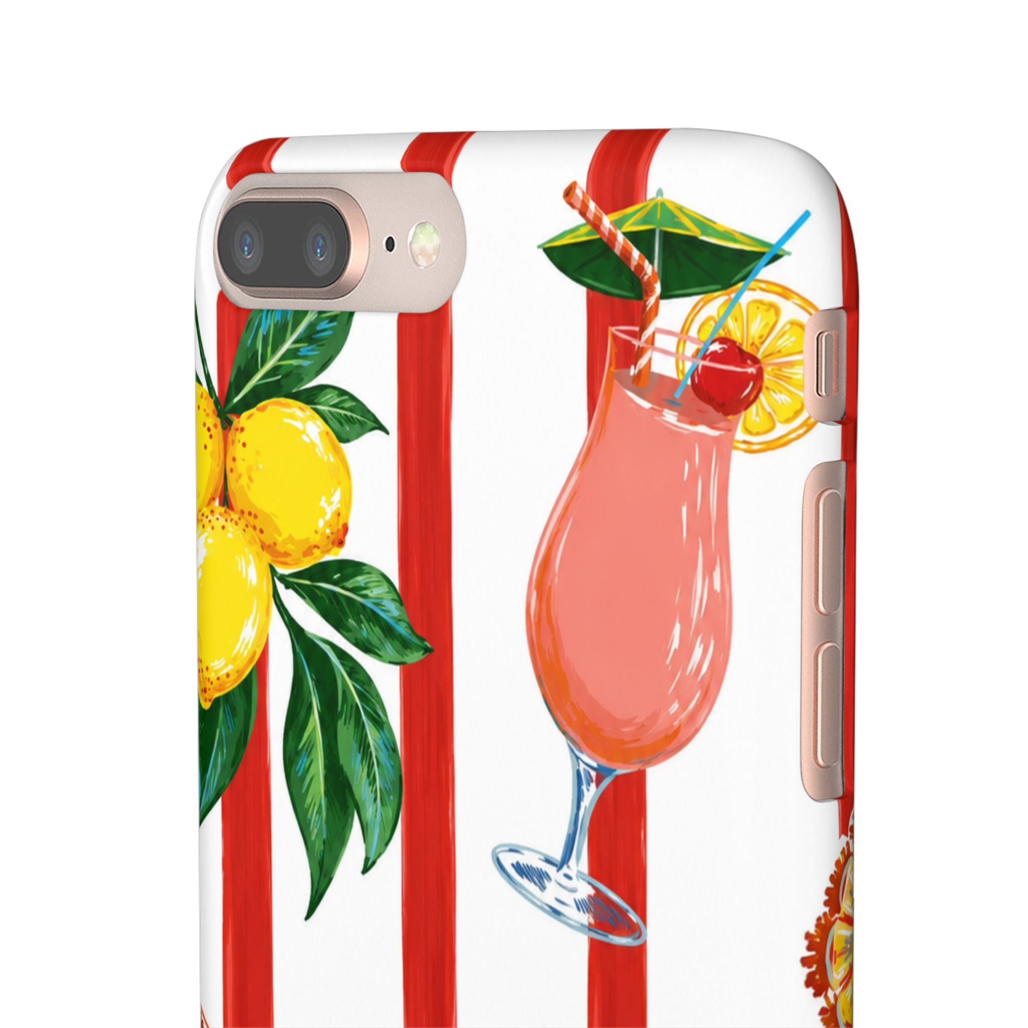 Lemon Coast – Summer Citrus Phone Case