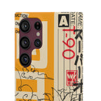 Retro Cassette Floral Phone Case
