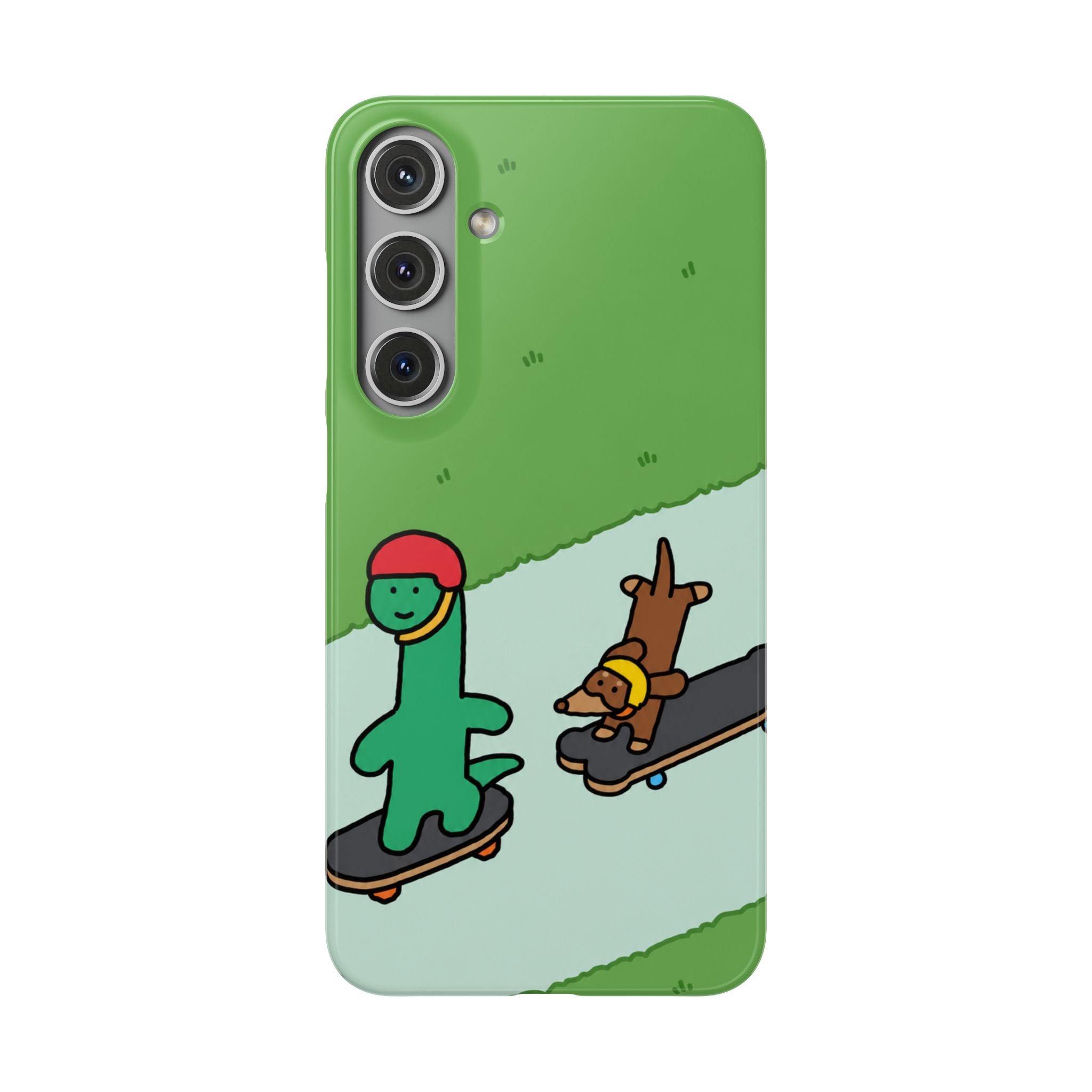 Skater Dino Phone Case