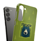 Stay Wild Bear Phone Case