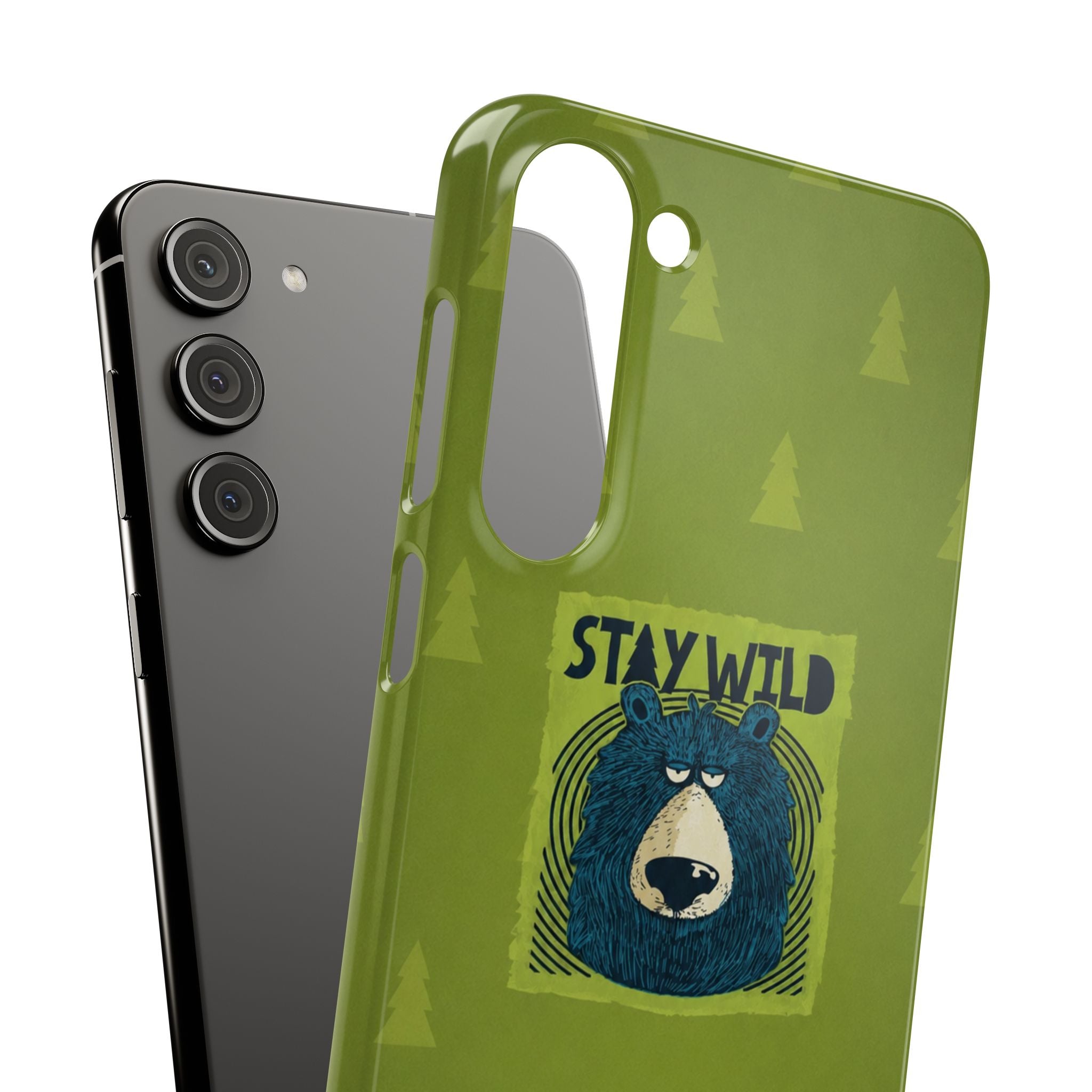 Stay Wild Bear Phone Case