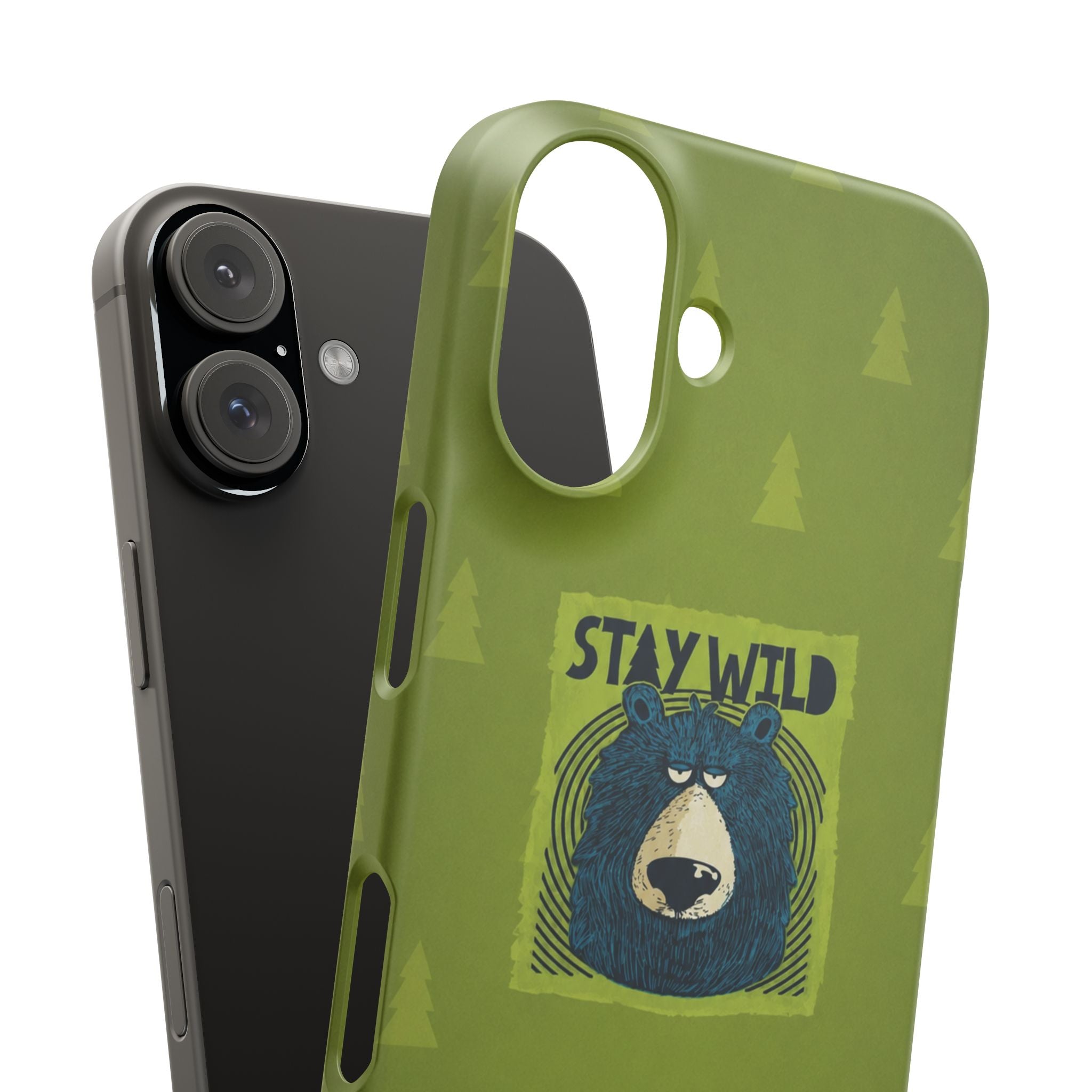 Stay Wild Bear Phone Case