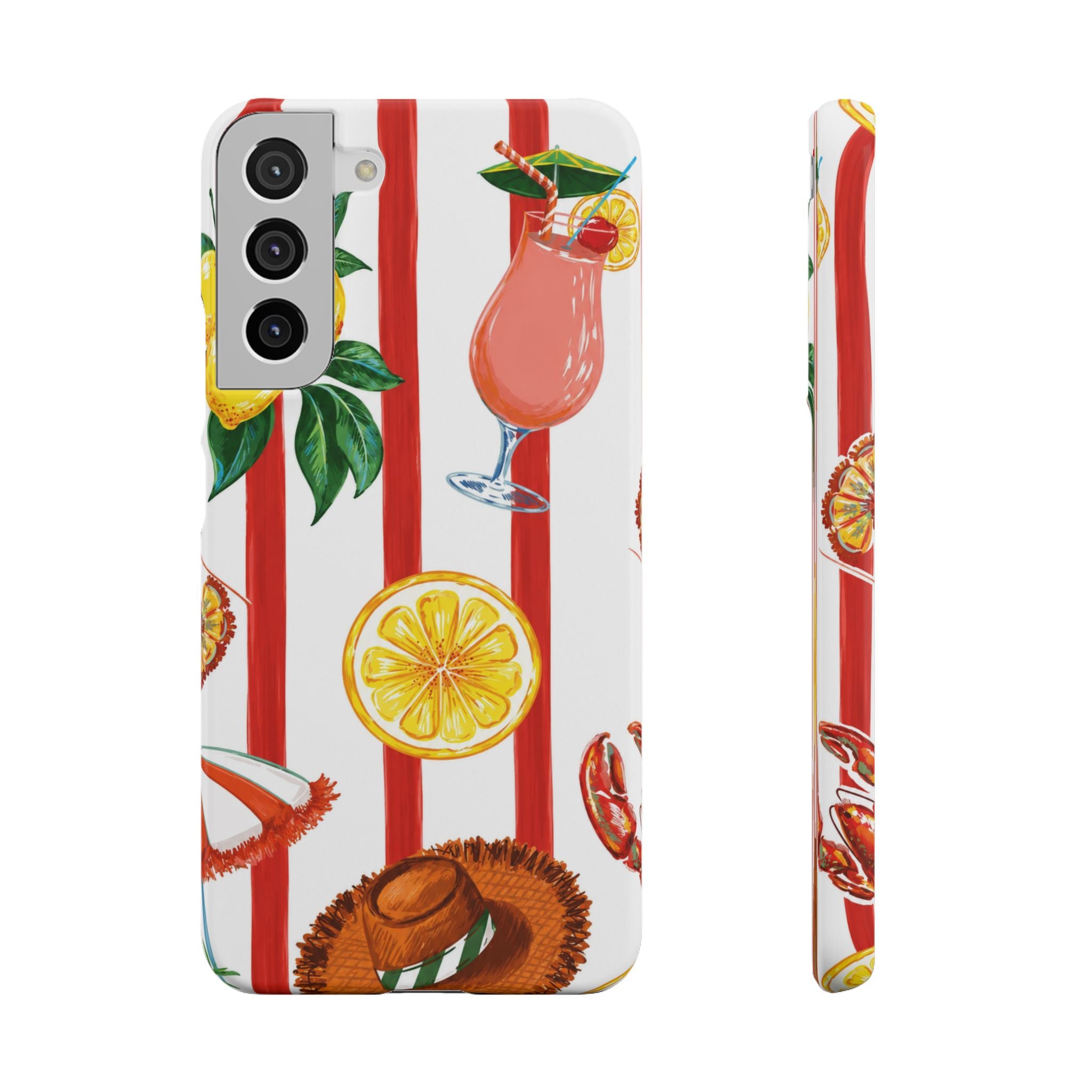 Lemon Coast – Summer Citrus Phone Case