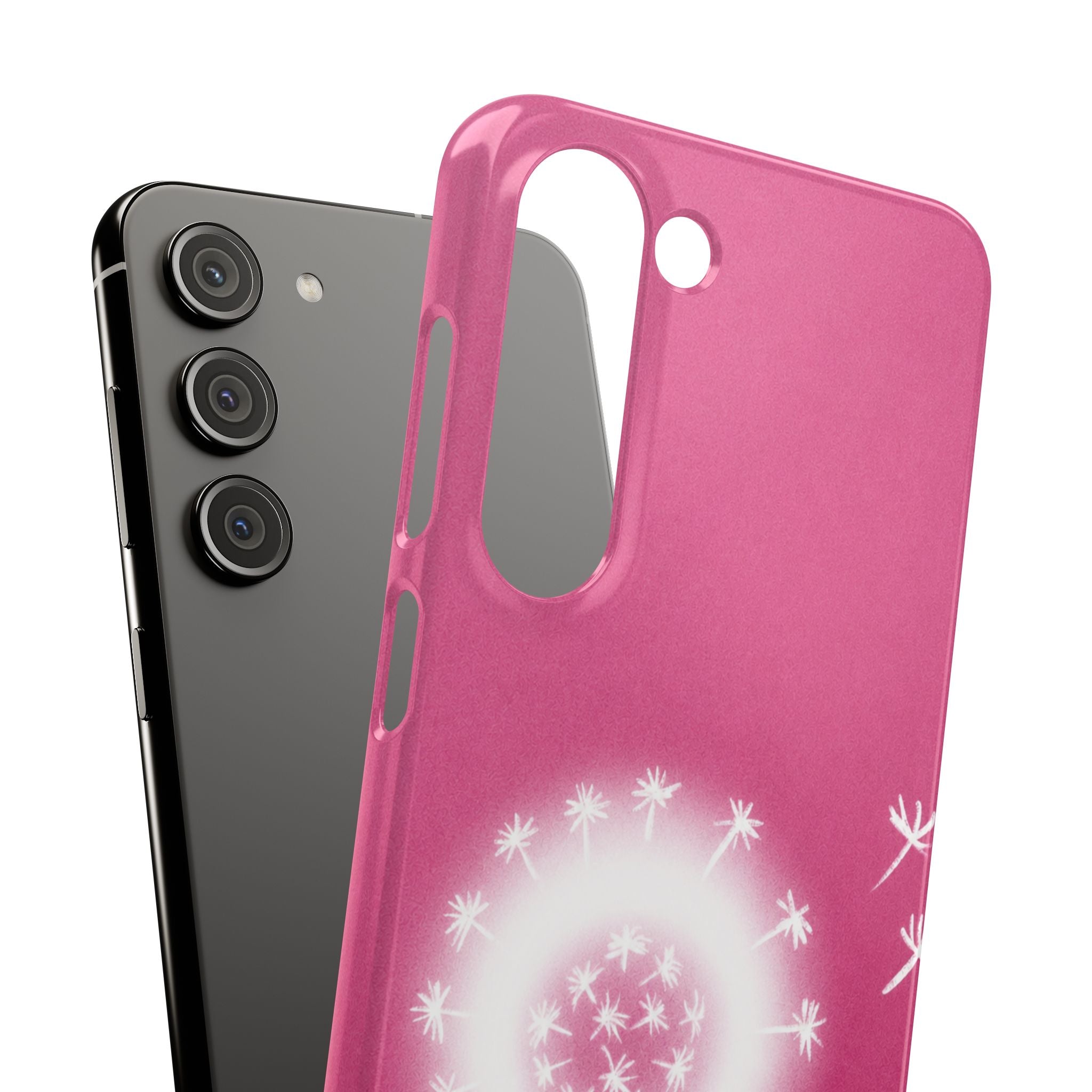 Pink Dandelion Phone Case
