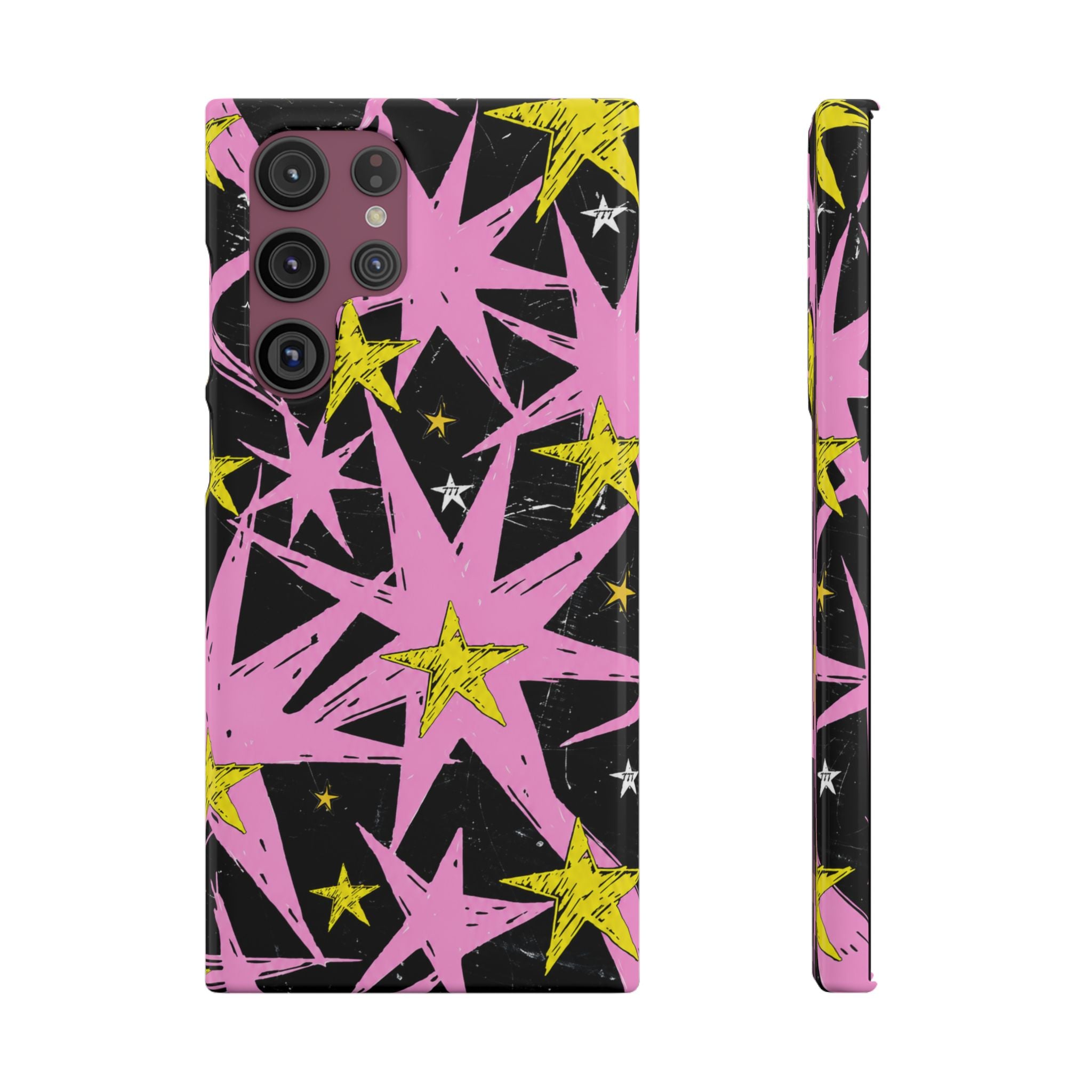 Pink Starburst Phone Case