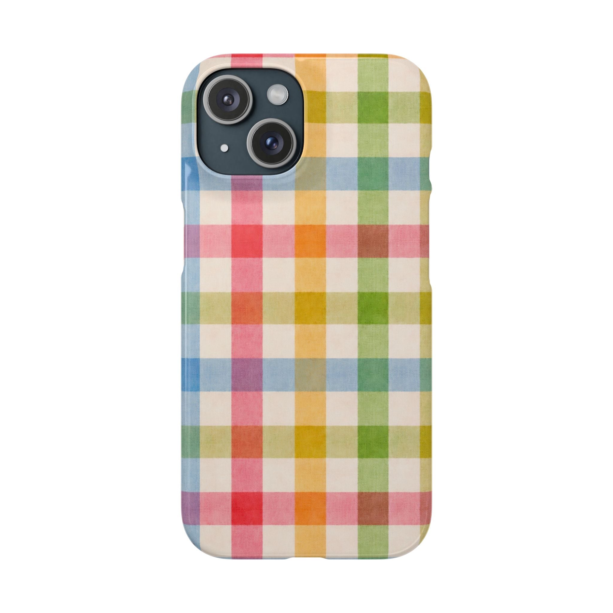Pastel Plaid Phone Case