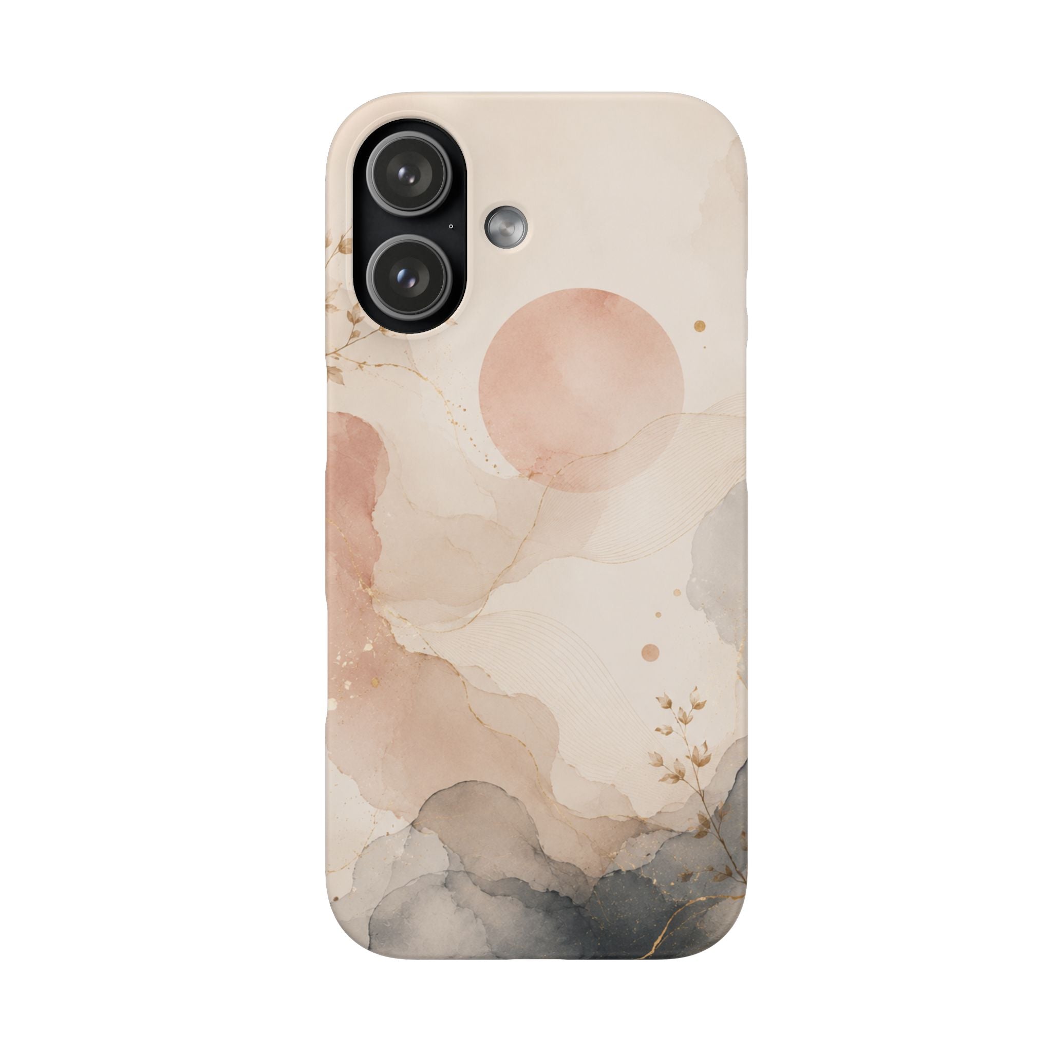 Blush & Stone Abstract Phone Case