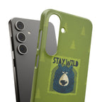 Stay Wild Bear Phone Case