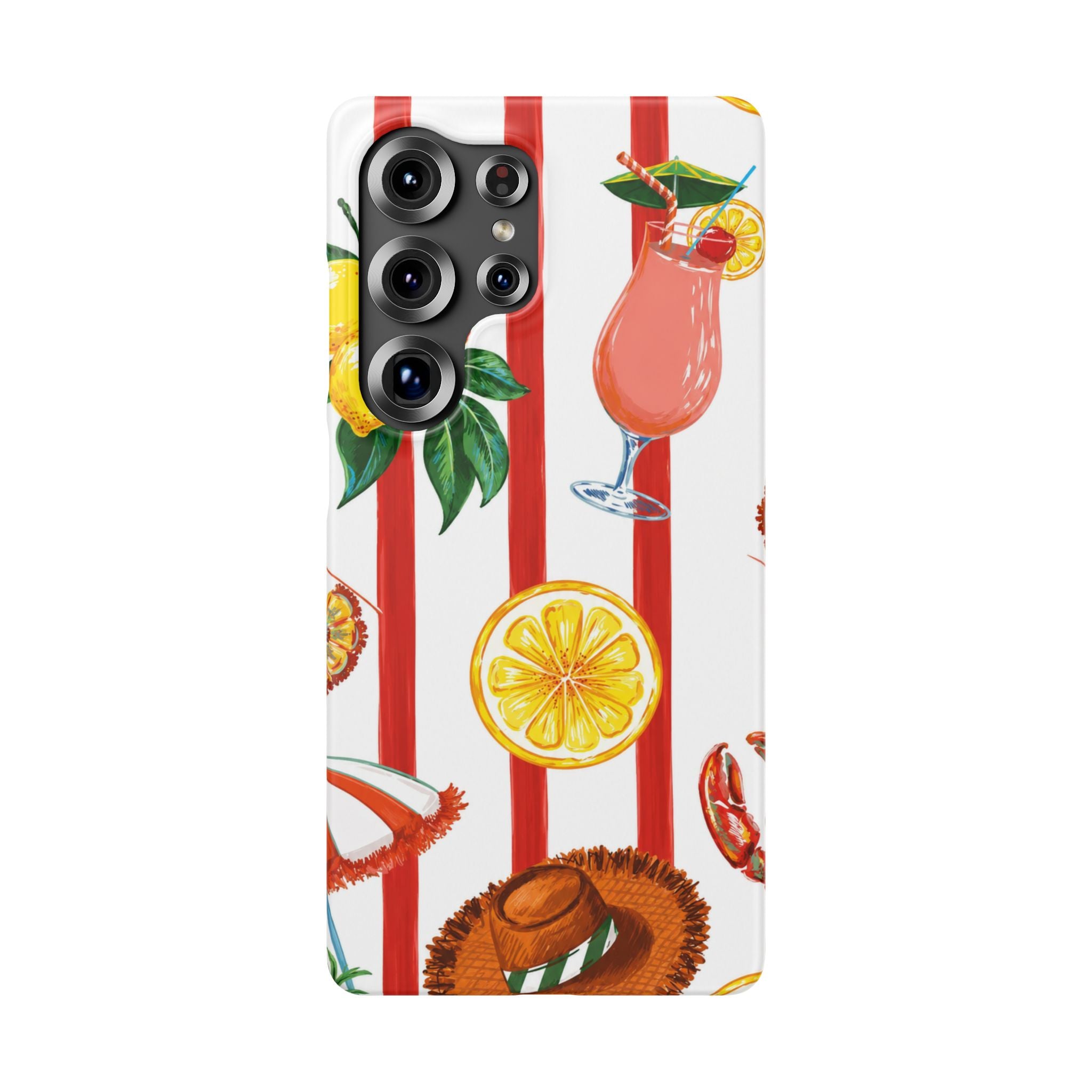 Lemon Coast – Summer Citrus Phone Case