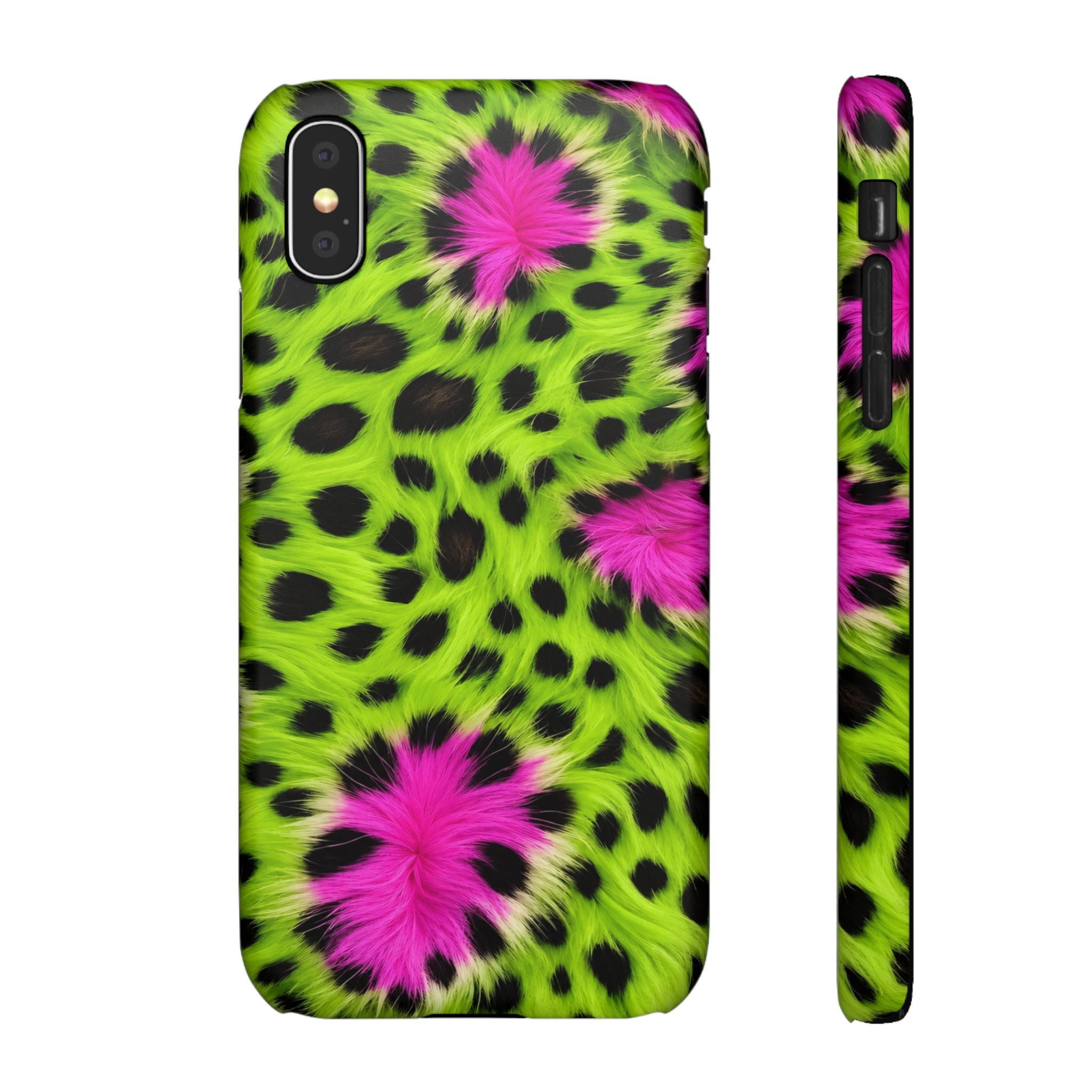 Neon Leopard Phone Case