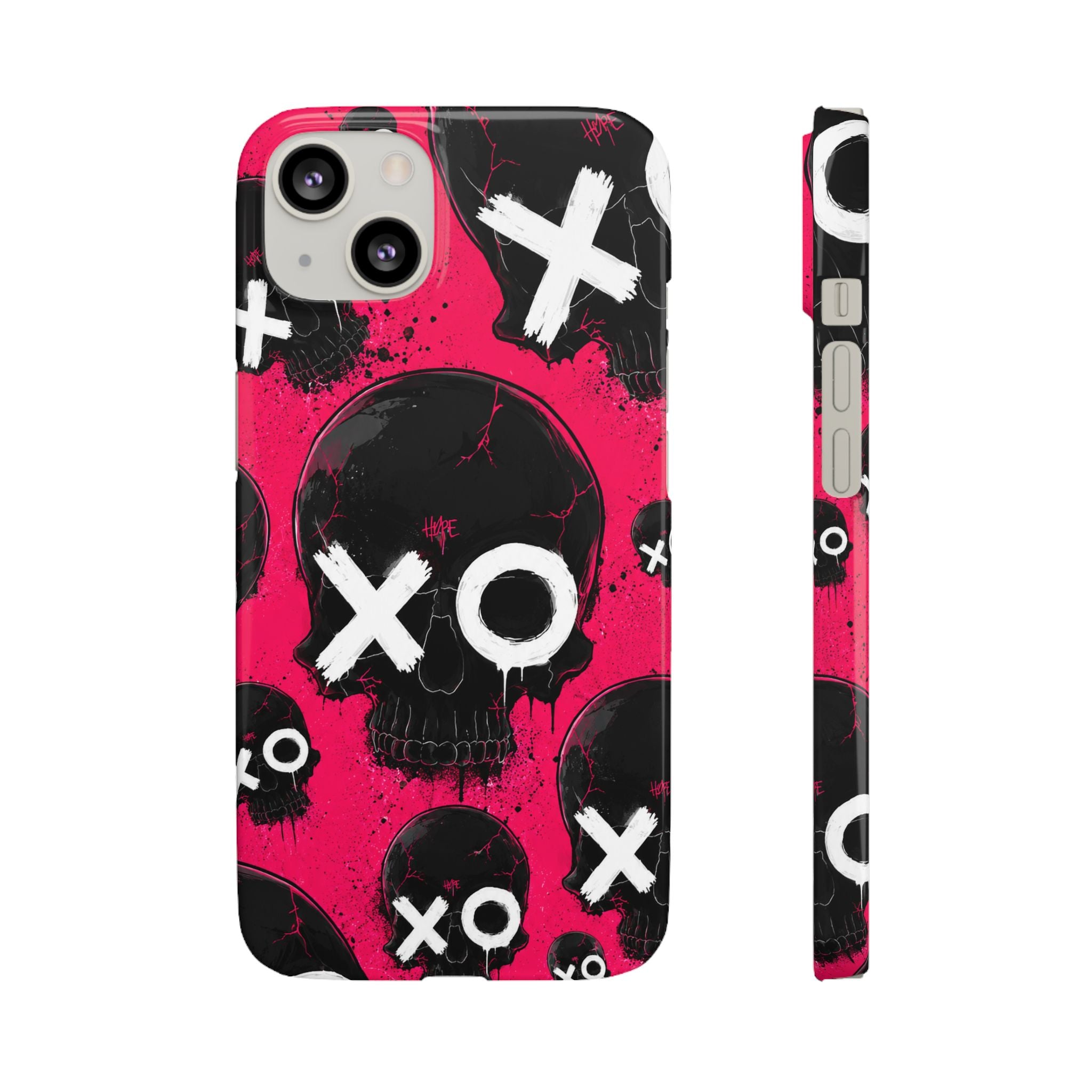 XO Skull Punk Phone Case