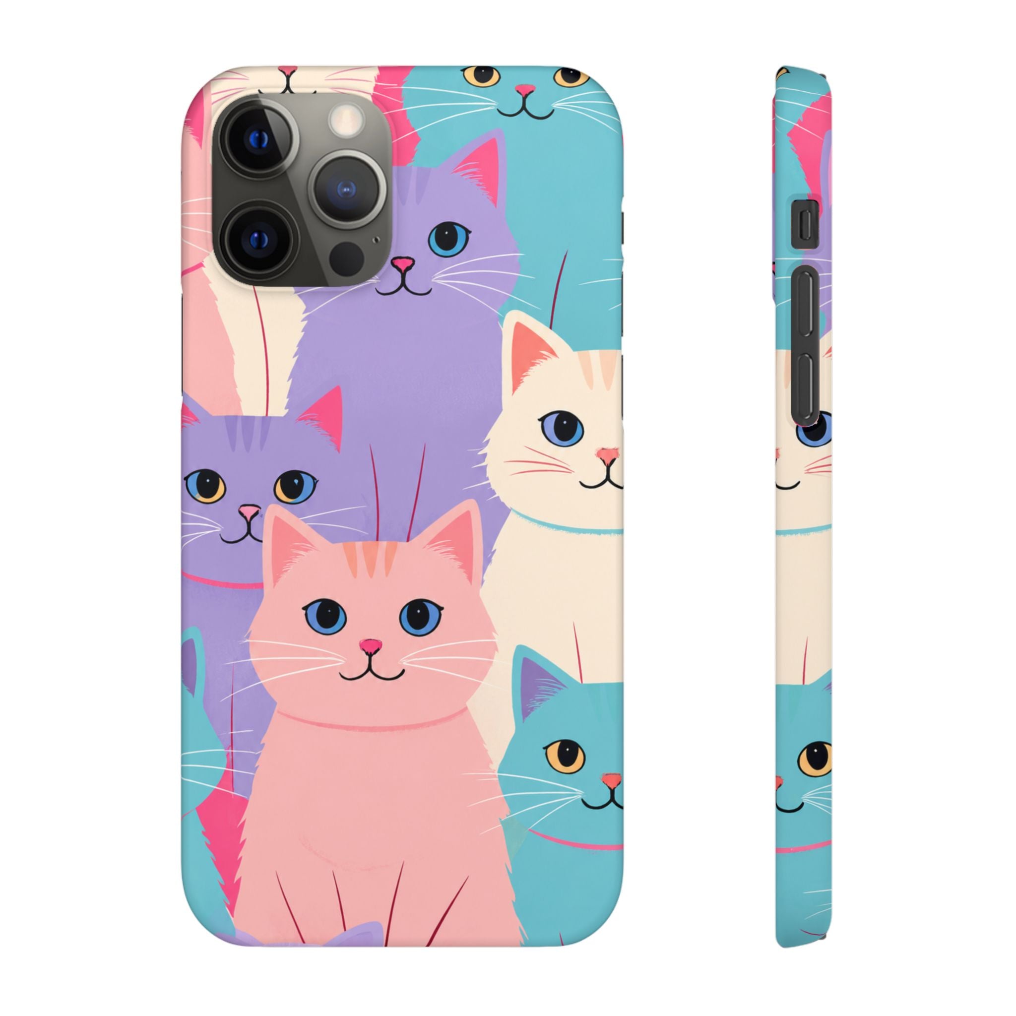 Cute Kawaii Cats Phone Case