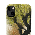 Serene Willow Landscape Phone Case
