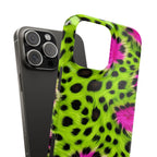 Neon Leopard Phone Case