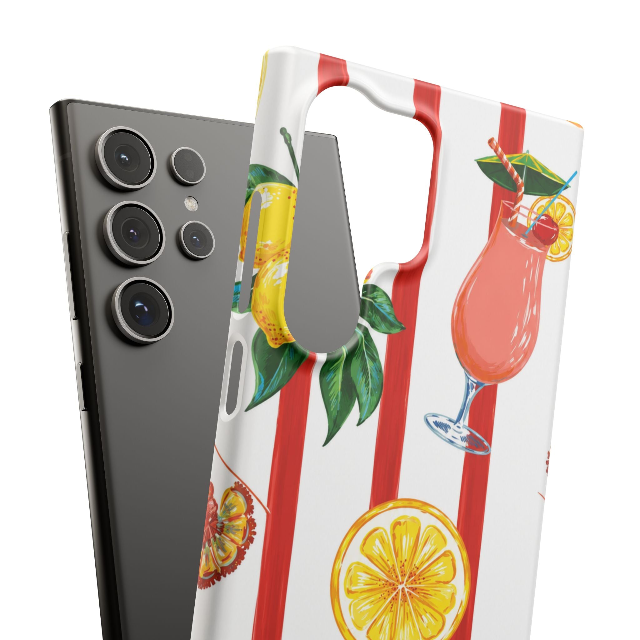 Lemon Coast – Summer Citrus Phone Case